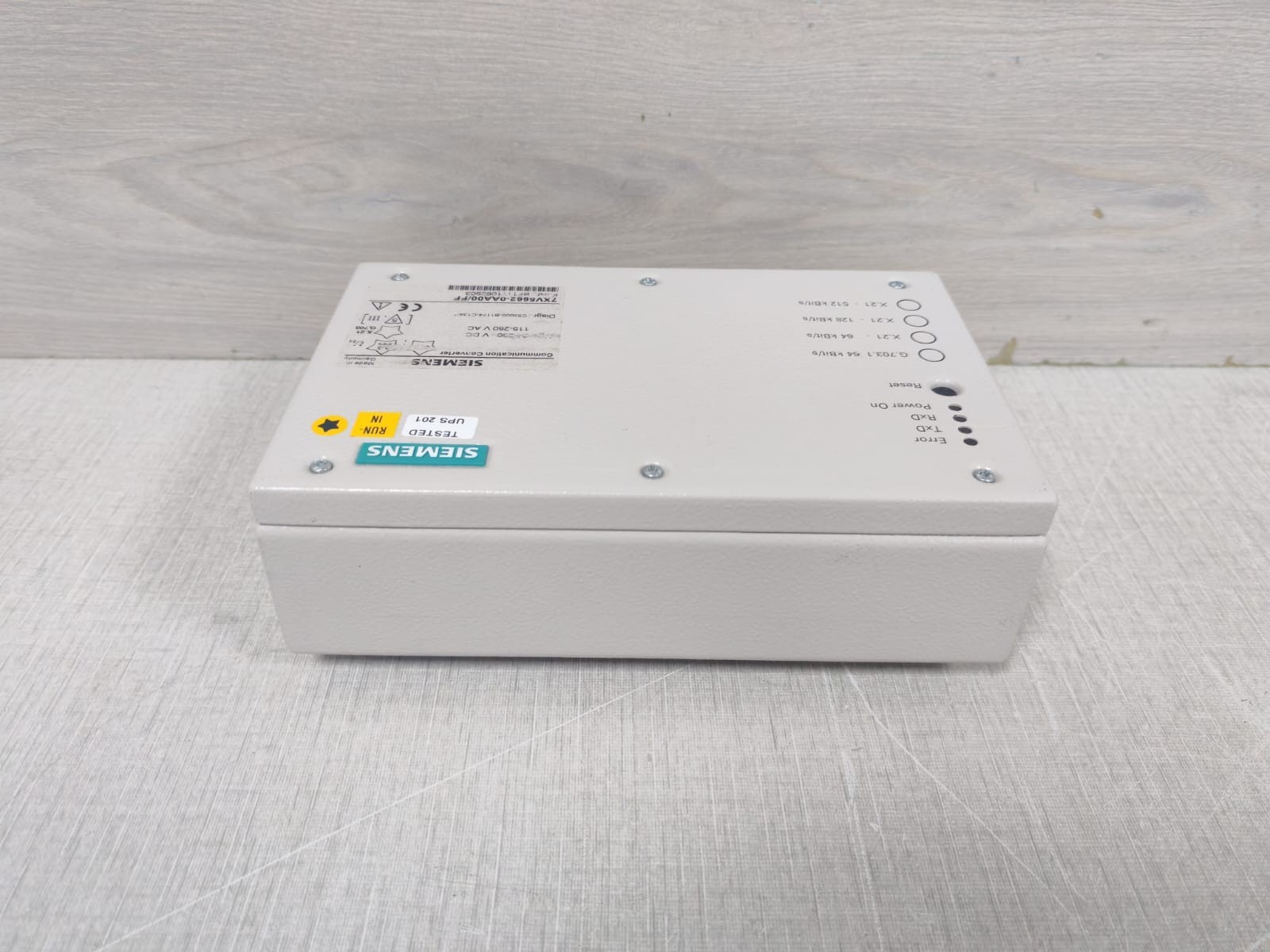 Siemens 7XV5662-0AA00/FF SIEMENS 7XV5662-0AA00/FF COMMUNICATION CONVERTER 115-250VAC 10