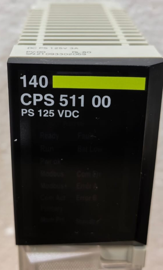 Schneider Electric 140CPS51100 SCHNEIDER ELECTRIC 140CPS51100 MODICON QUANTUM POWER SUPPLY 3