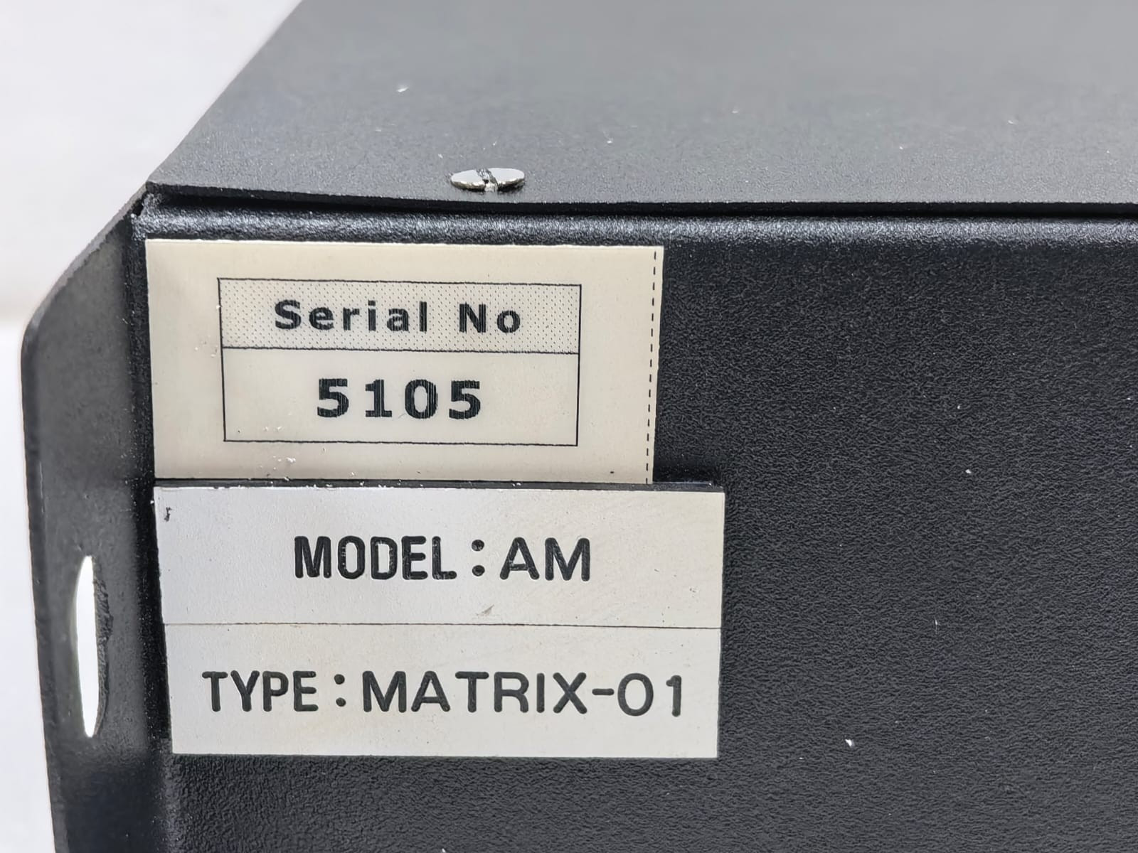 UNKNOWN MATRIX-01 AM MATRIX-01 AAM:32WX2 2