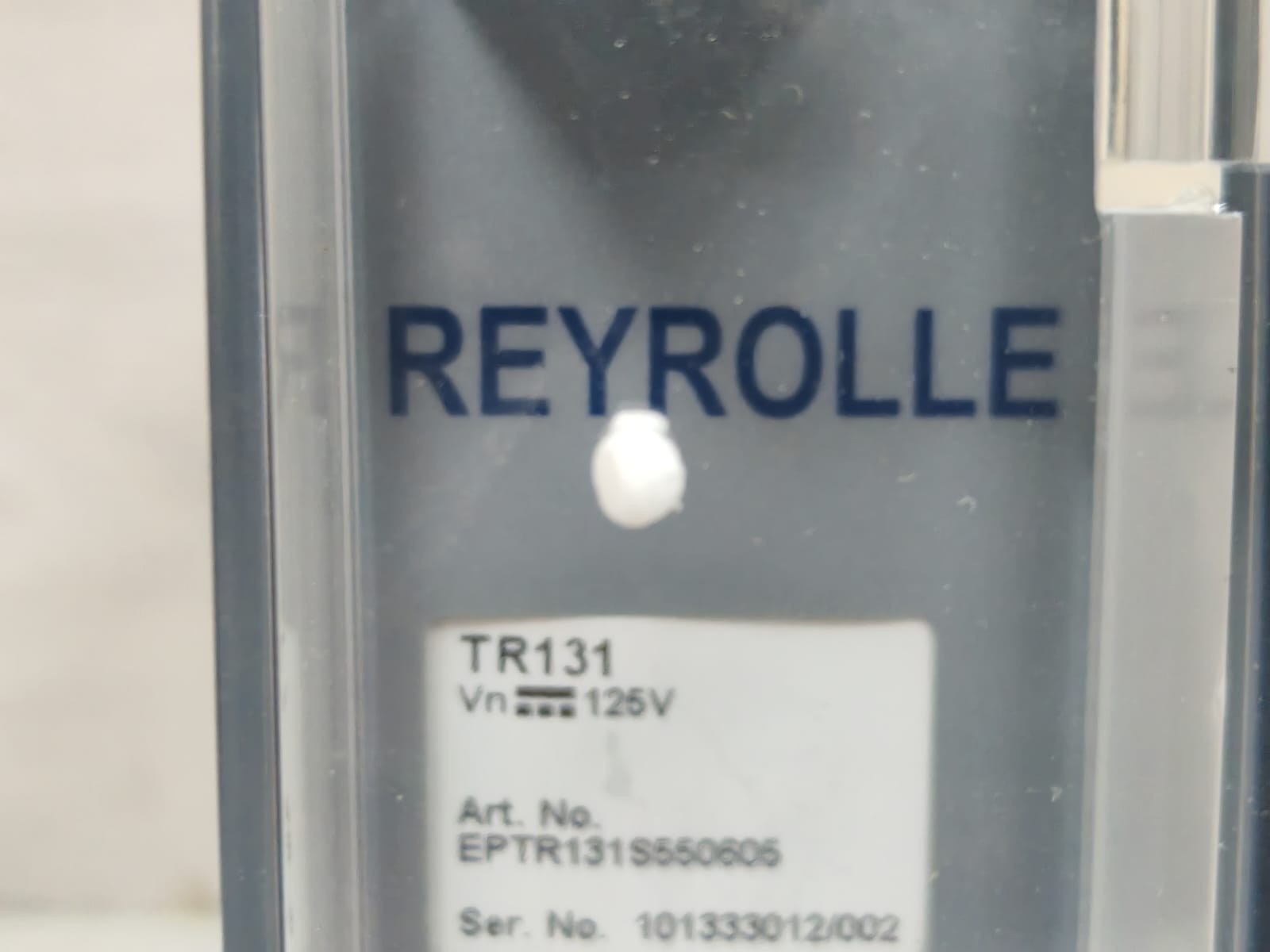 Reyrolle TR131 REYROLLE TR131 EPTR131S550605 PROTECTION RELAY 3