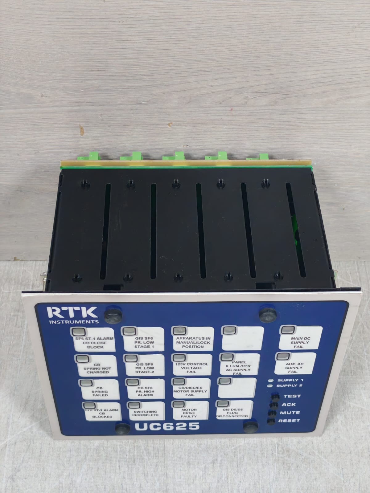 RTK Instruments UC625-16IN-HH-024-R-M3 RTK INSTRUMENTS UC625 / UC625-16IN-HH-024-R-M3 ALARM ANNUNCIATOR 24VDC 7