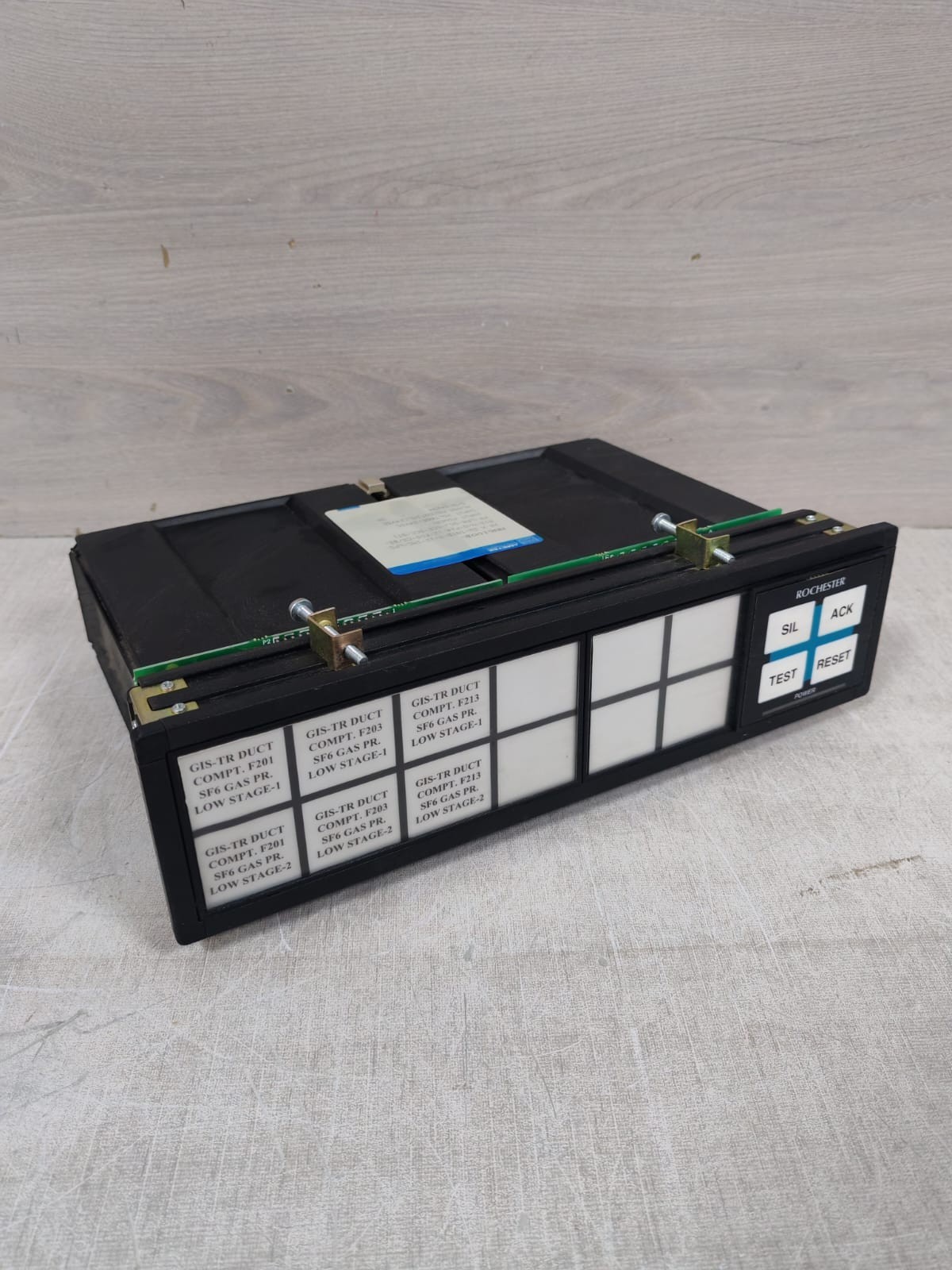 ROSHESTER / AMETEK AN6100B ROSHESTER / AMETEK AN6100B 8036-032SCJ PANEL METER 24VDC 5