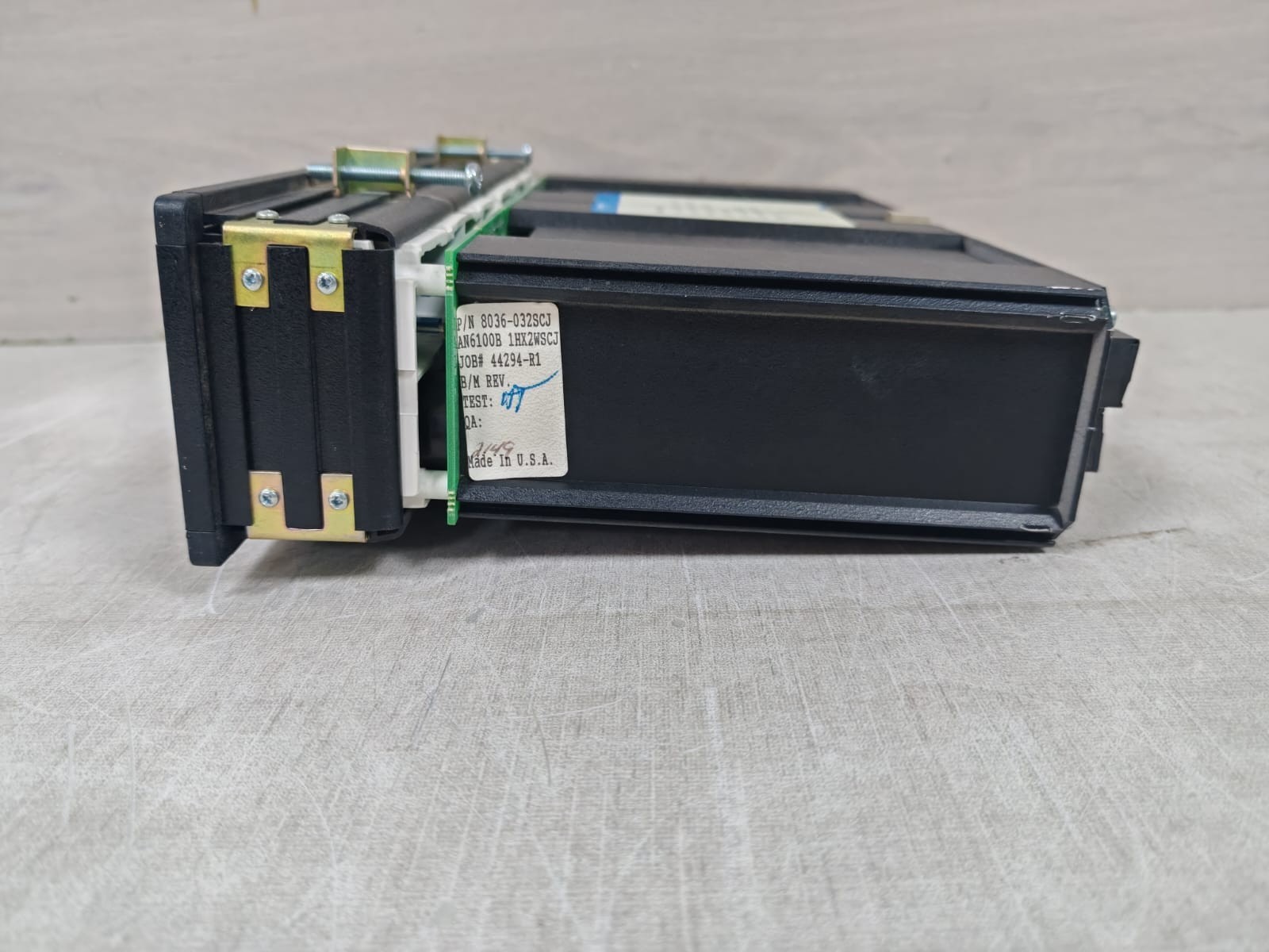 ROSHESTER / AMETEK AN6100B ROSHESTER / AMETEK AN6100B 8036-032SCJ PANEL METER 24VDC 9