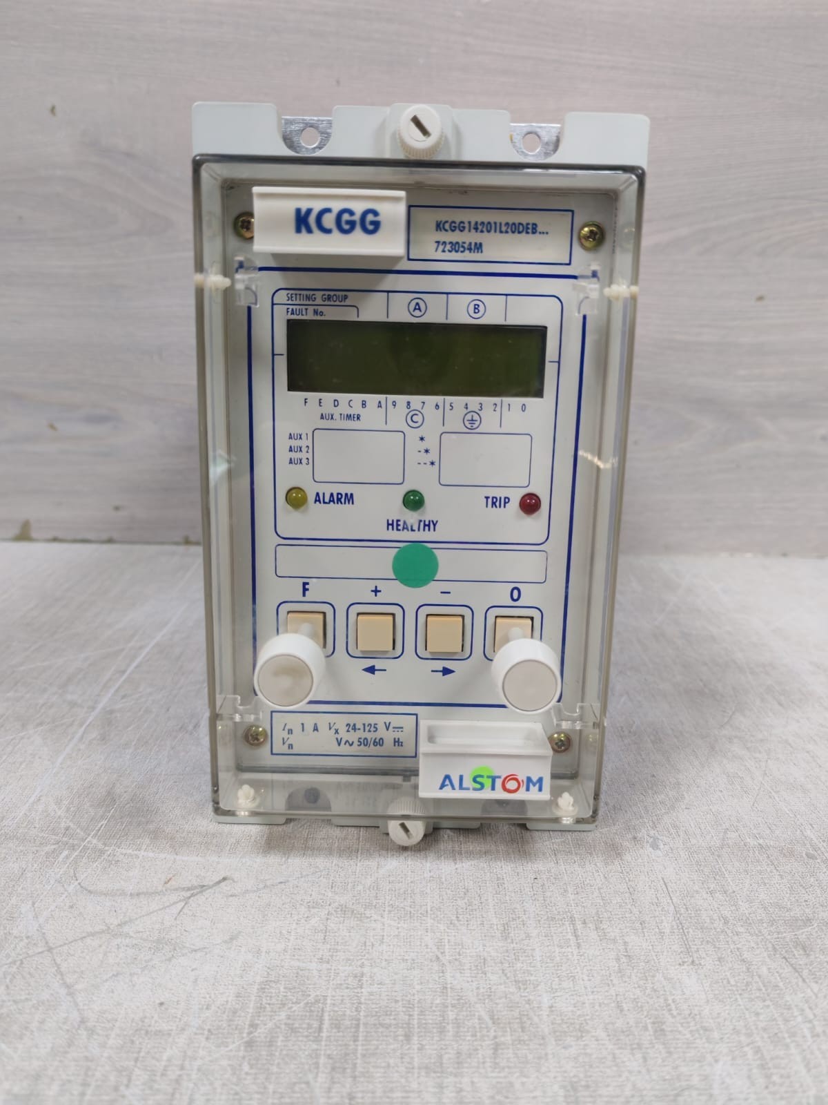 Alstom RELAY-24 ALSTOM KCGG KCGG14201L20DEB...723054M PROTECTION RELAY 24-125V 2
