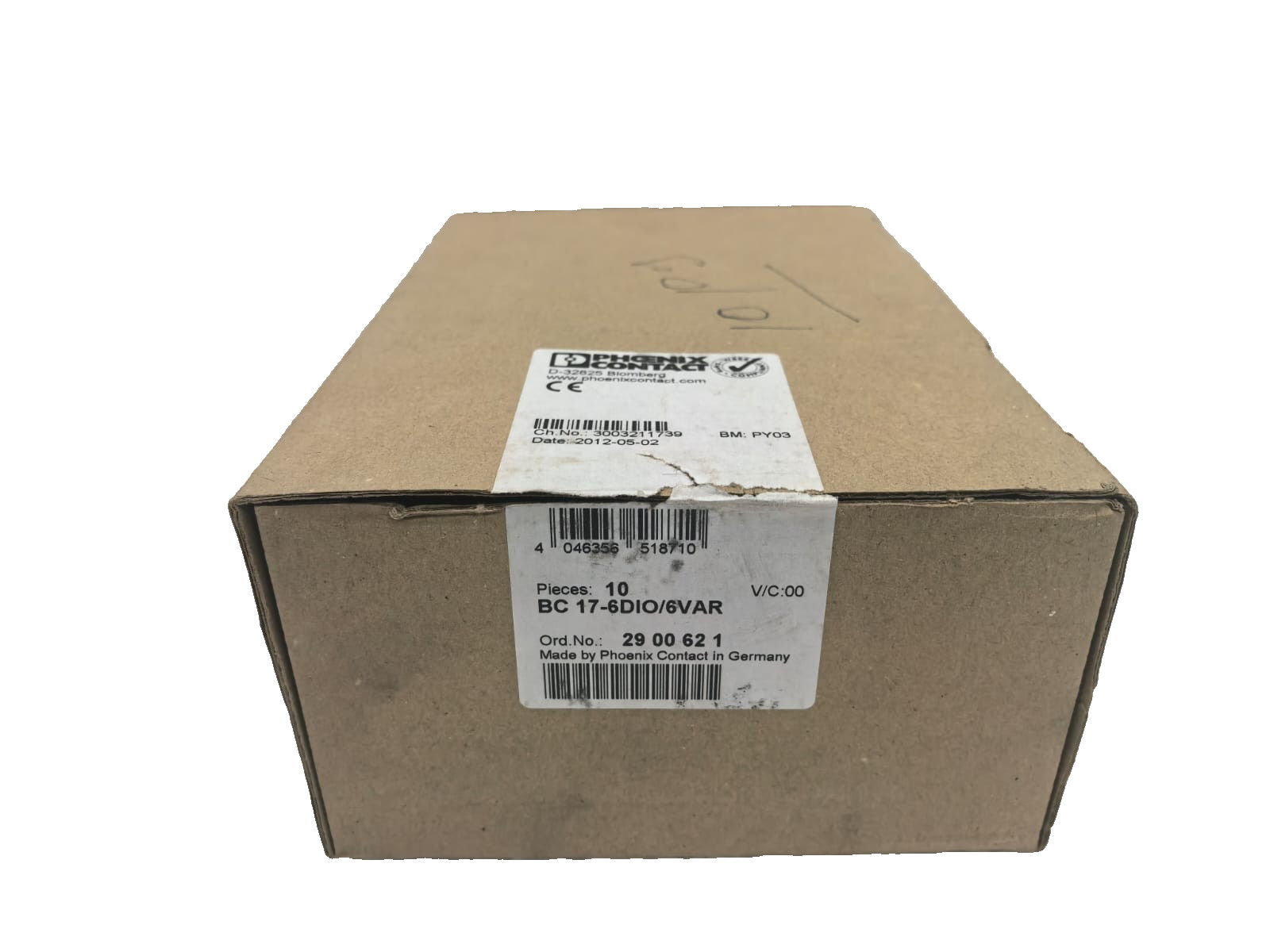 Phoenix Contact BC-17 PHOENIX CONTACT BC 17-6DIO/6VAR SURGE PROTECTION DEVICE 2900621(1BOX=10PCS) 8