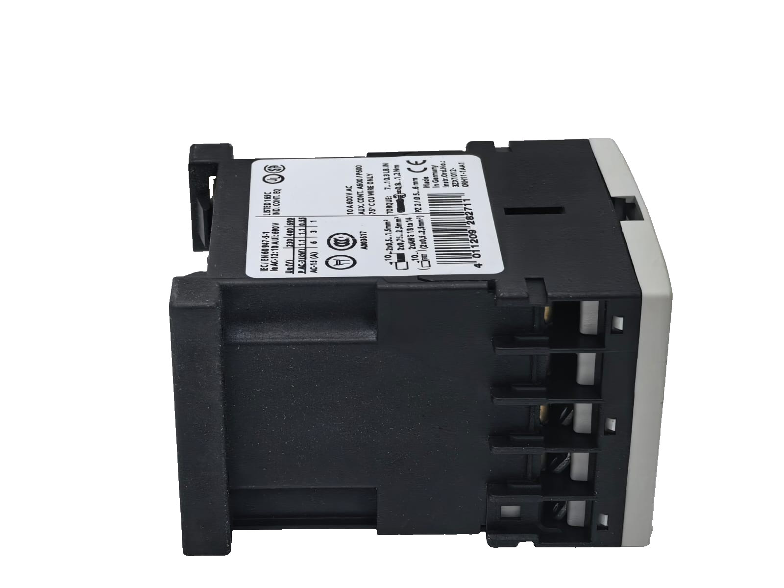 Siemens 3RH1140-1BF40 SIEMENS 3RH1140-1BF40 AUXILIARY CONTACTOR 6