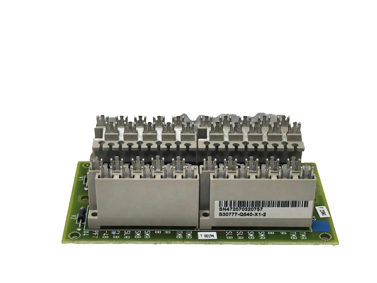 Siemens S30777-Q540-X1-2 SIEMENS PFT4 S30777-Q540-X1-2 RELAY MODULE 6