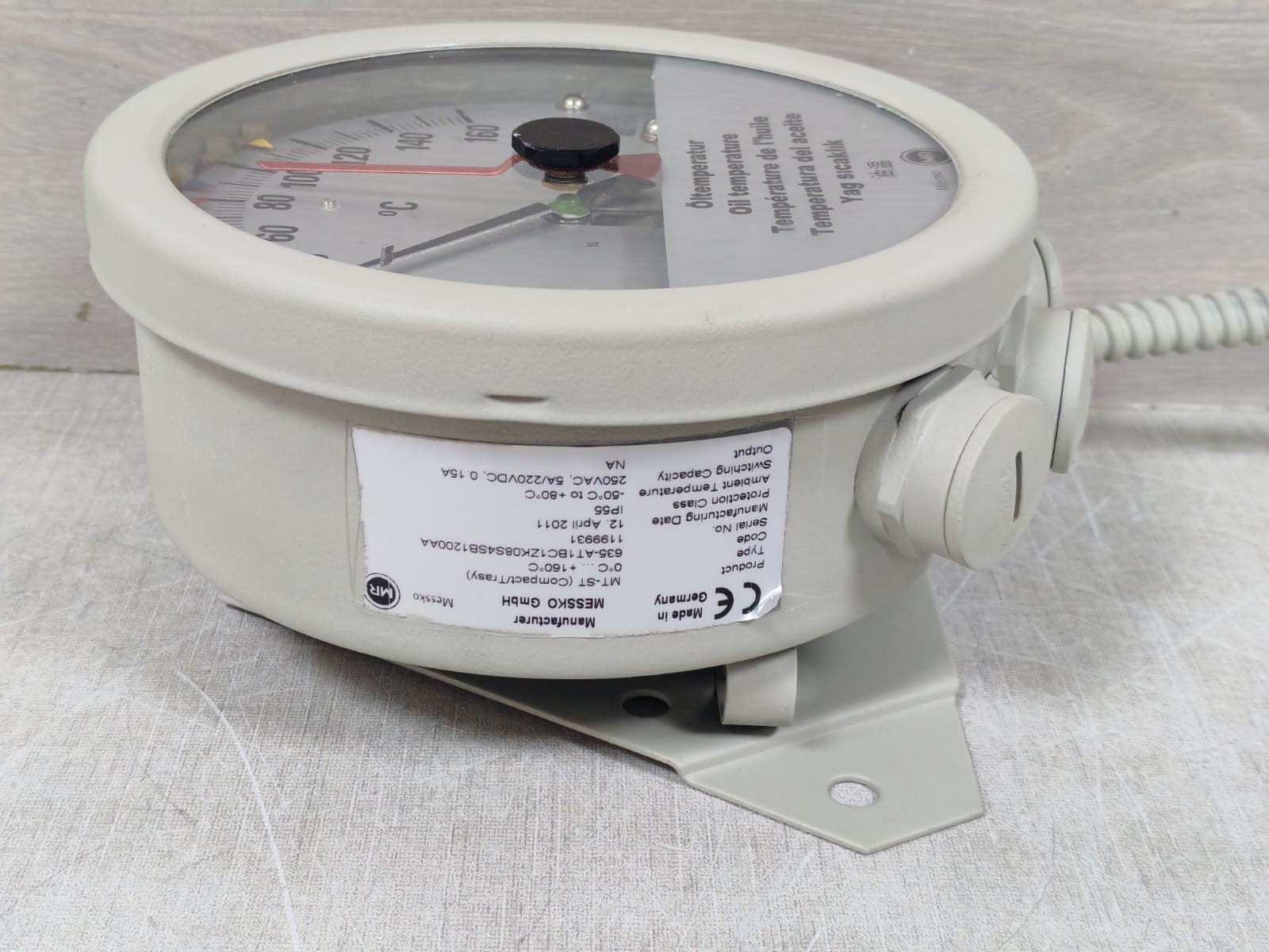 MESSKO TRASY-635 MESSKO MT-ST COMPACT/TRASY 635-AT1BC1ZK08S4SB1200AA WINDING TEMPERATURE 5