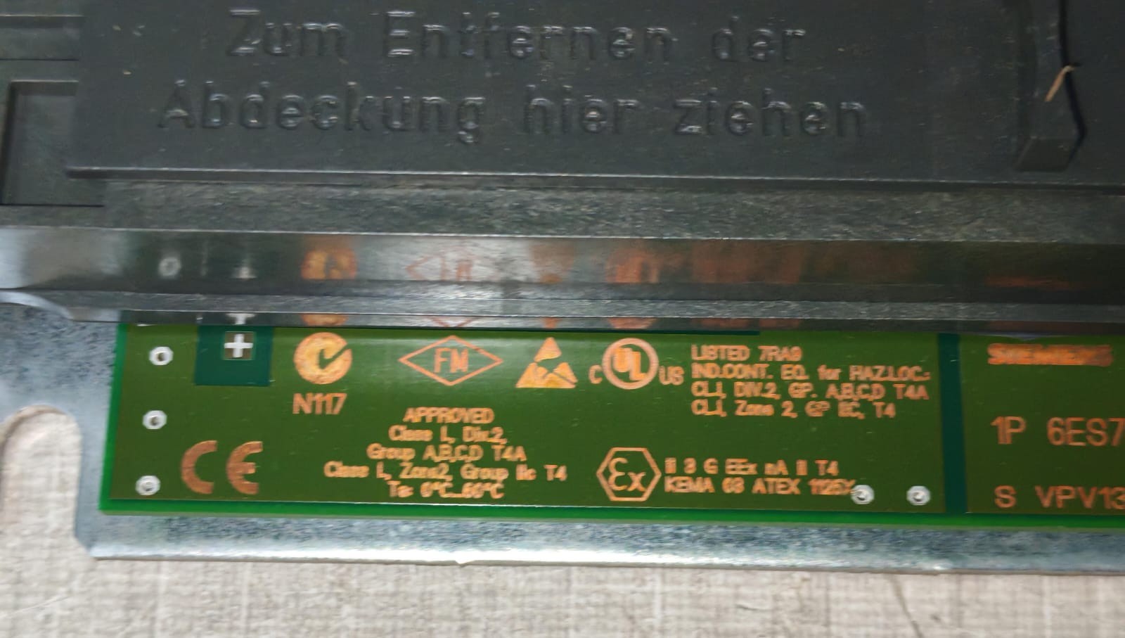 Siemens 1P6ES7400-1TA01-0AA0 SIEIMENS SIMATIC S7 1P6ES7400-1TA01-0AA0 RACK UR1 7