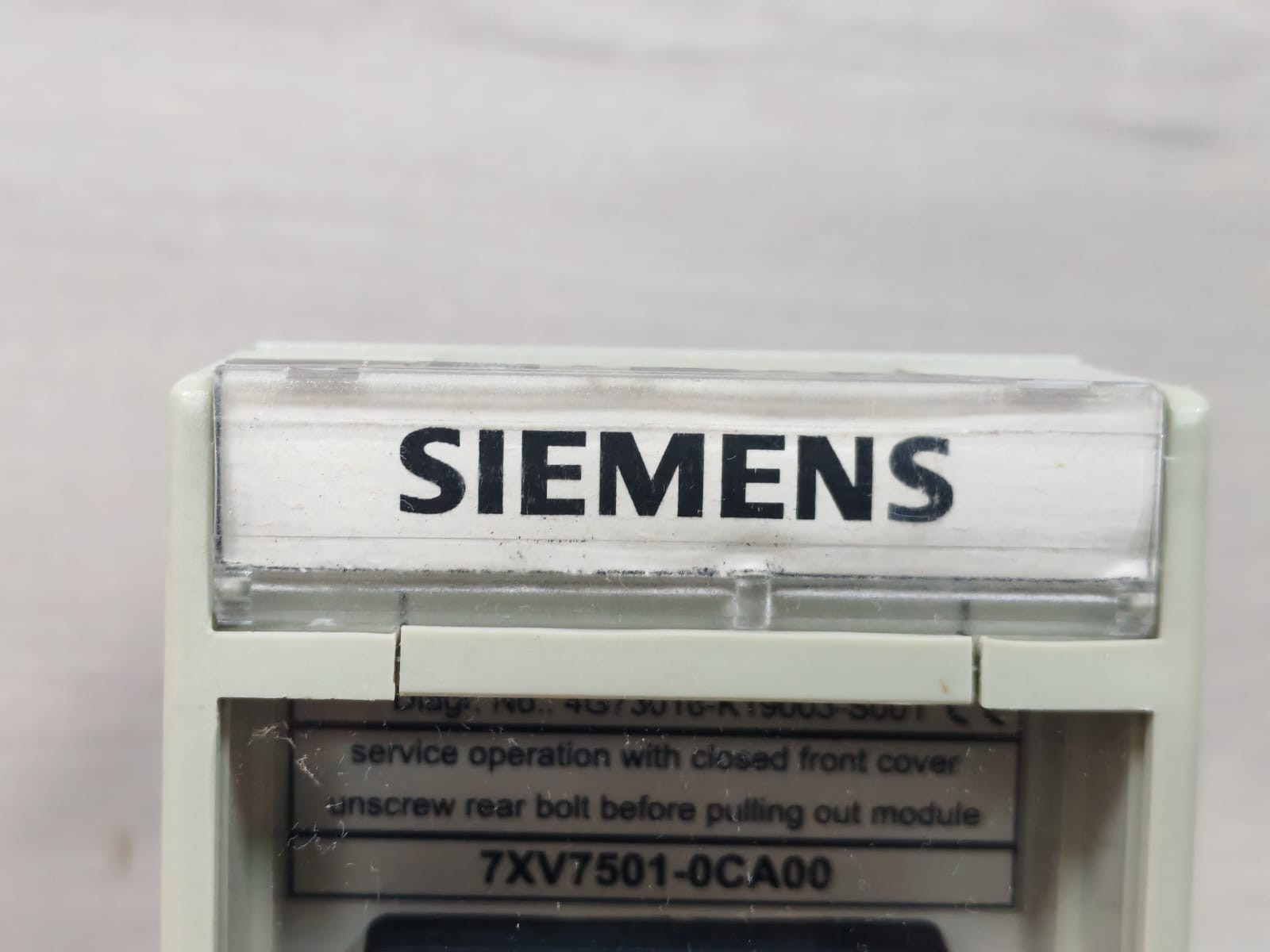 Siemens 7XV7501-0CA00 SIEMENS 7XV7501-0CA00 TEST SWITCH 4