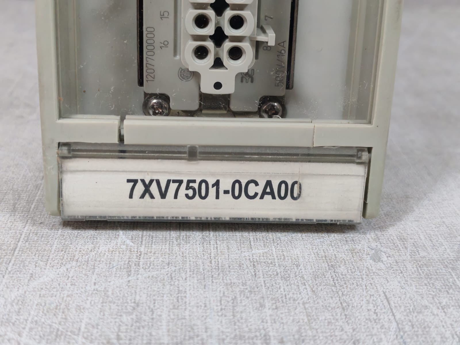 Siemens 7XV7501-0CA00 SIEMENS 7XV7501-0CA00 TEST SWITCH 6