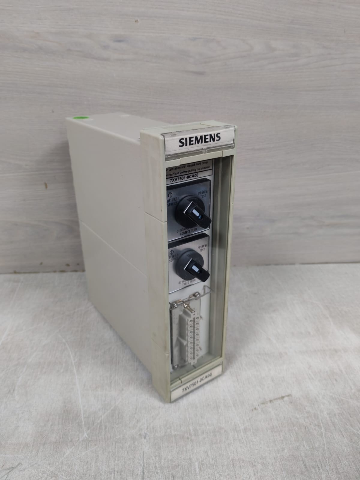 Siemens 7XV7501-0CA00 SIEMENS 7XV7501-0CA00 TEST SWITCH 7
