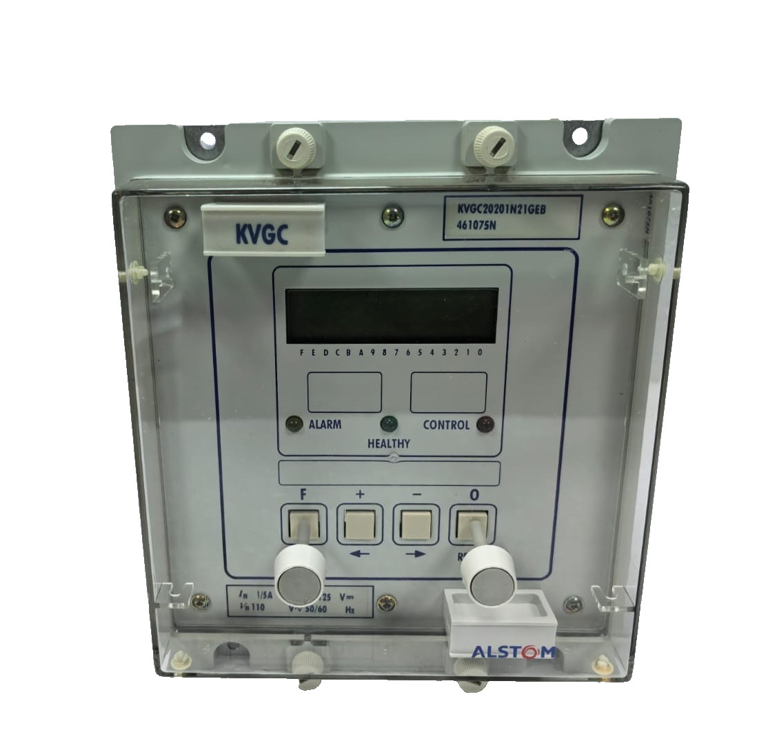 GE KVGC20201N21GEB ALSTOM KVGC KVGC20201N21GEB VOLTAGE REGULATING CONTROL RELAY 3