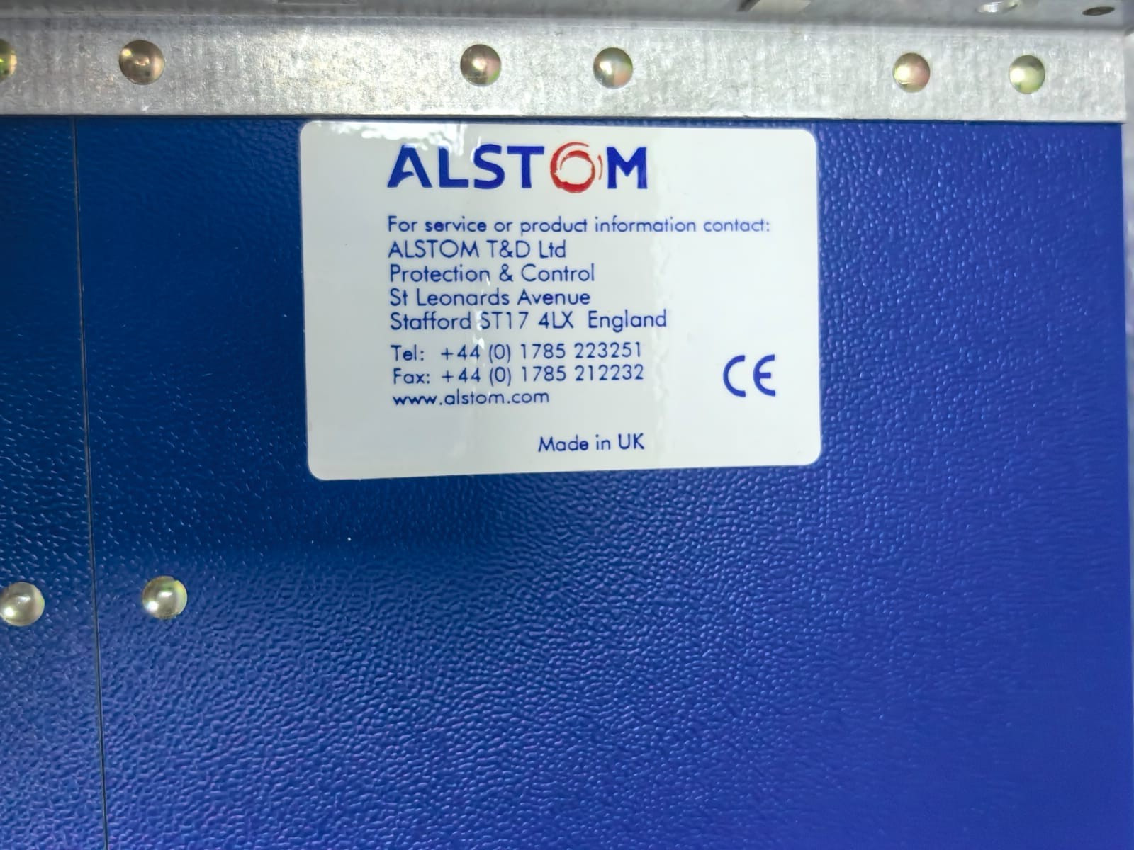 GE KVGC20201N21GEB ALSTOM KVGC KVGC20201N21GEB VOLTAGE REGULATING CONTROL RELAY 5