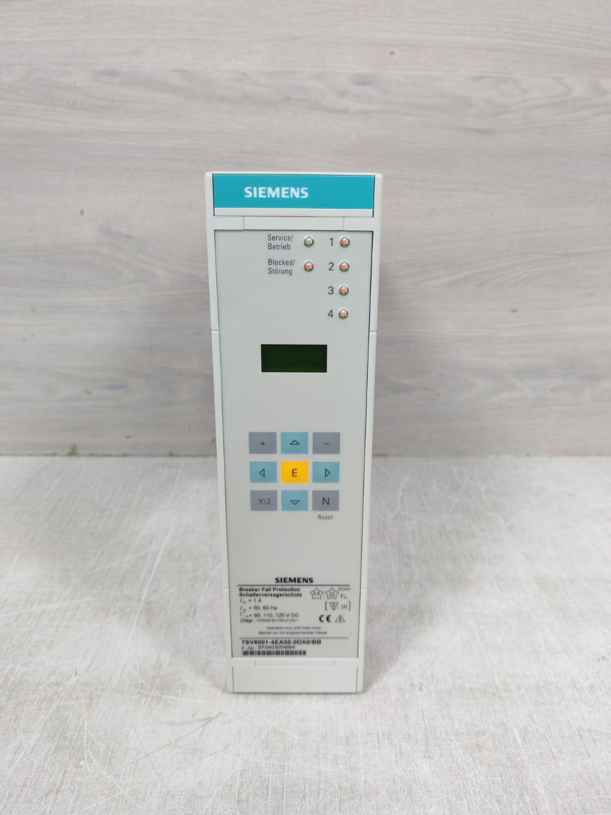 Siemens 7SV6001-4EA00-0DA0/BB SIEMENS 7SV6001-4EA00-0DA0/BB BREAKER FALL PROTECTION 2