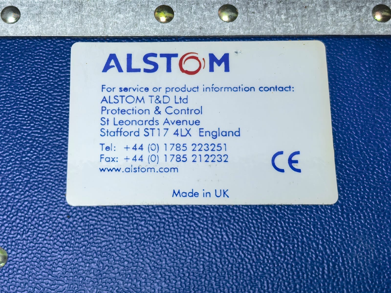 Alstom MBCI01N1BD0761B ALSTOM MBCI01N1BD0761B INDUSTRIAL CONTROL MODULE 4