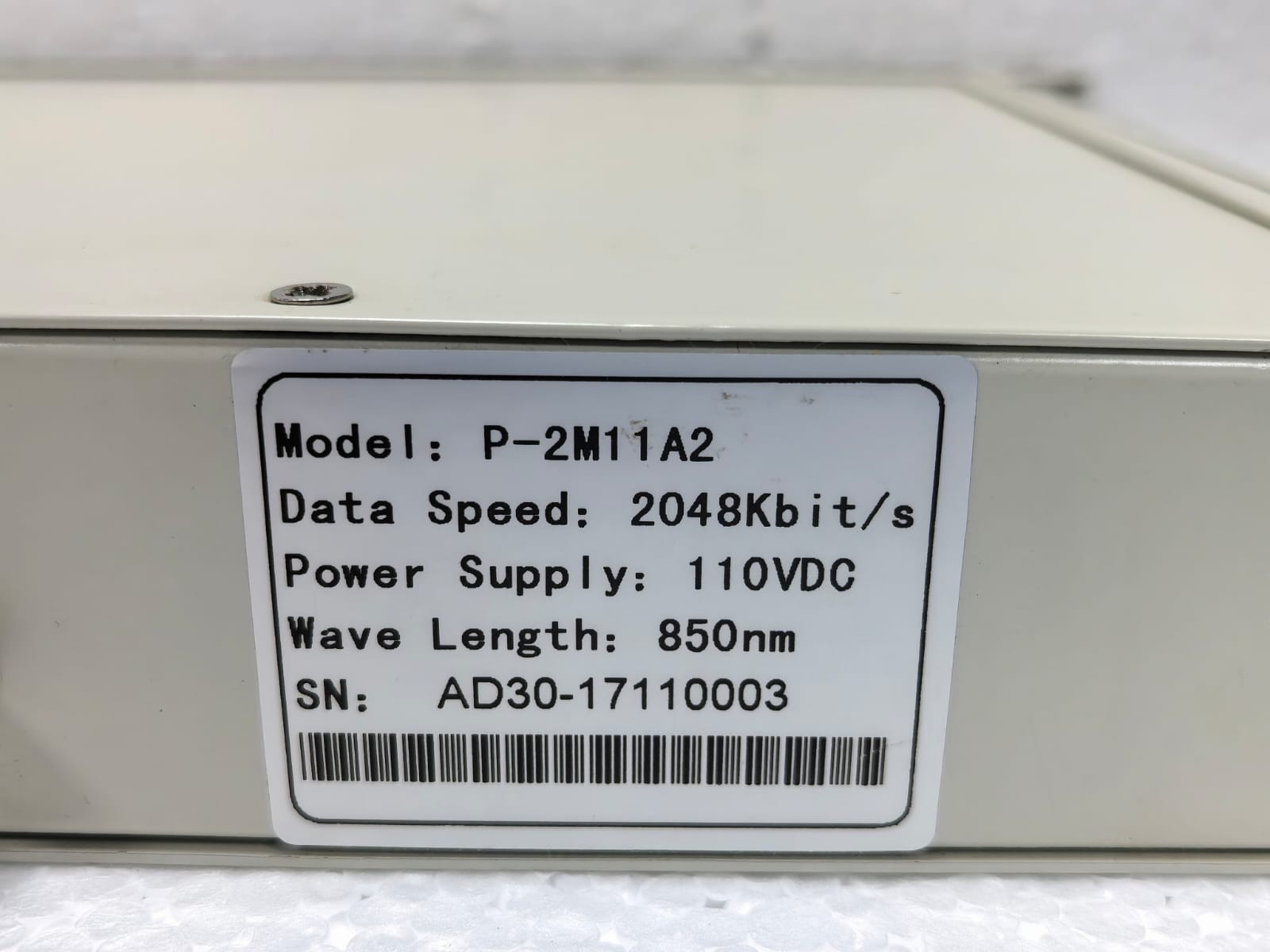 Schneider Electric P-2M SCHNEIDER ELECTRIC P-2M FIBER-OPTIC CONVERTER P-2M11A2 8