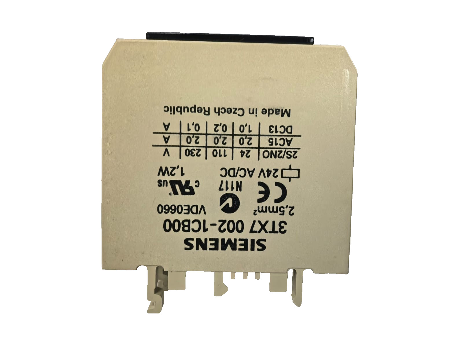 Siemens 002-1CB00 SIEMENS 3TX7 002-1CB00 OUTPUT INTERFACE RELAY 3