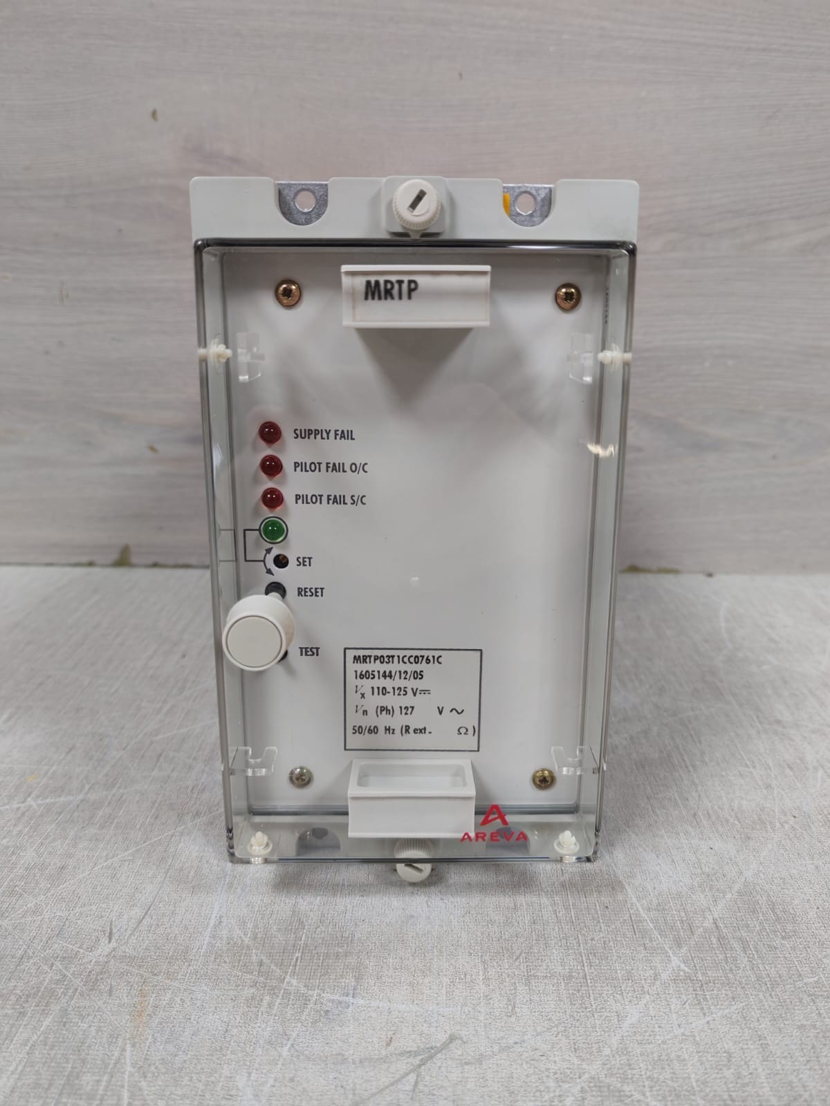 Areva RELAY-110 AREVA MRTP / MRTP03T1CC0761C OVERCURRENT RELAY 110-125V 2
