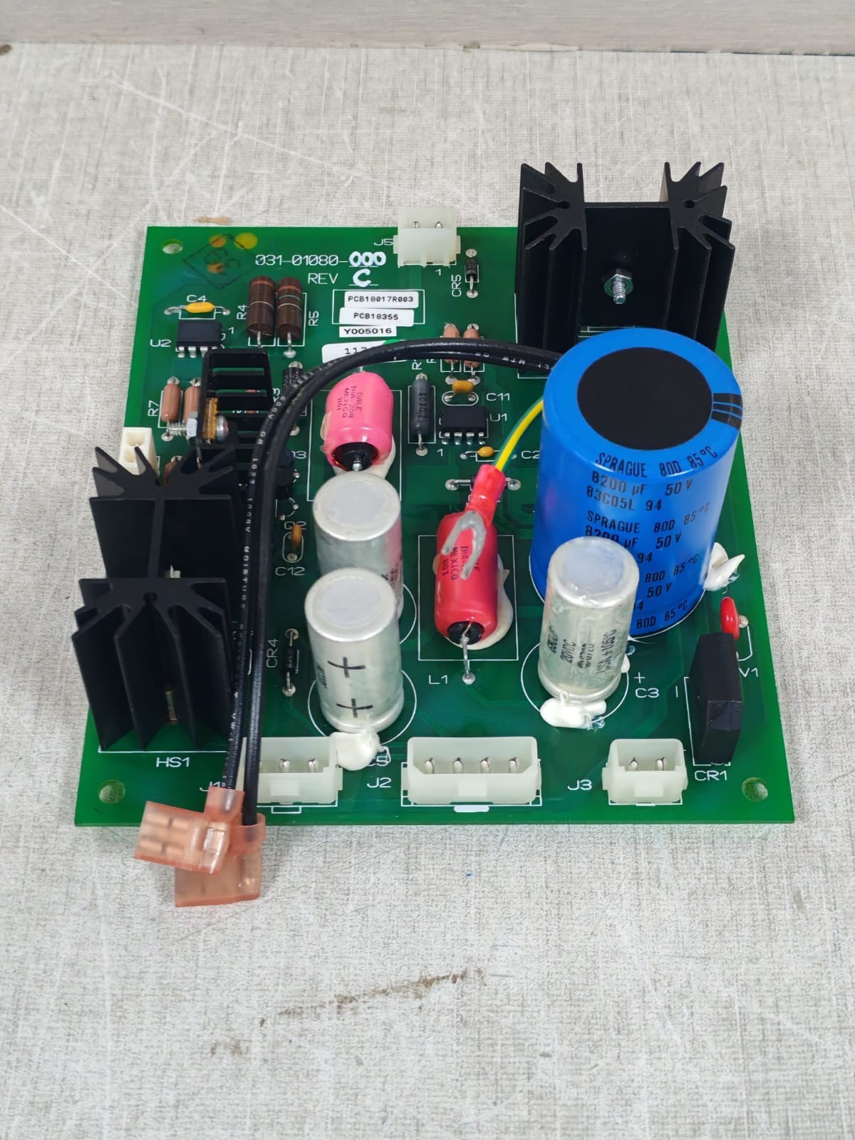York YORK-031 YORK 031-01080-000 REV C PRINTED CIRCUIT BOARD 6