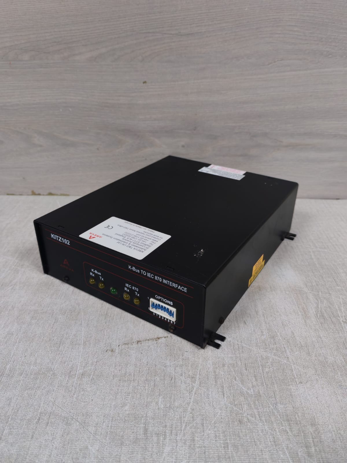 Areva IEC-870 AREVA KITZ102 K-BUS TO IEC 870 INTERFACE 48-250V 4