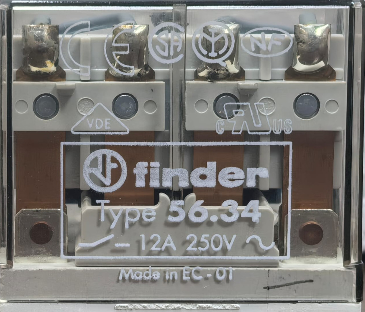 Finder 56.34/56.34.9.110.0000 FINDER 56.34/56.34.9.110.0000 4CO-4PDT 12A-250V POWER RELAY(1BOX=10PCS) 4