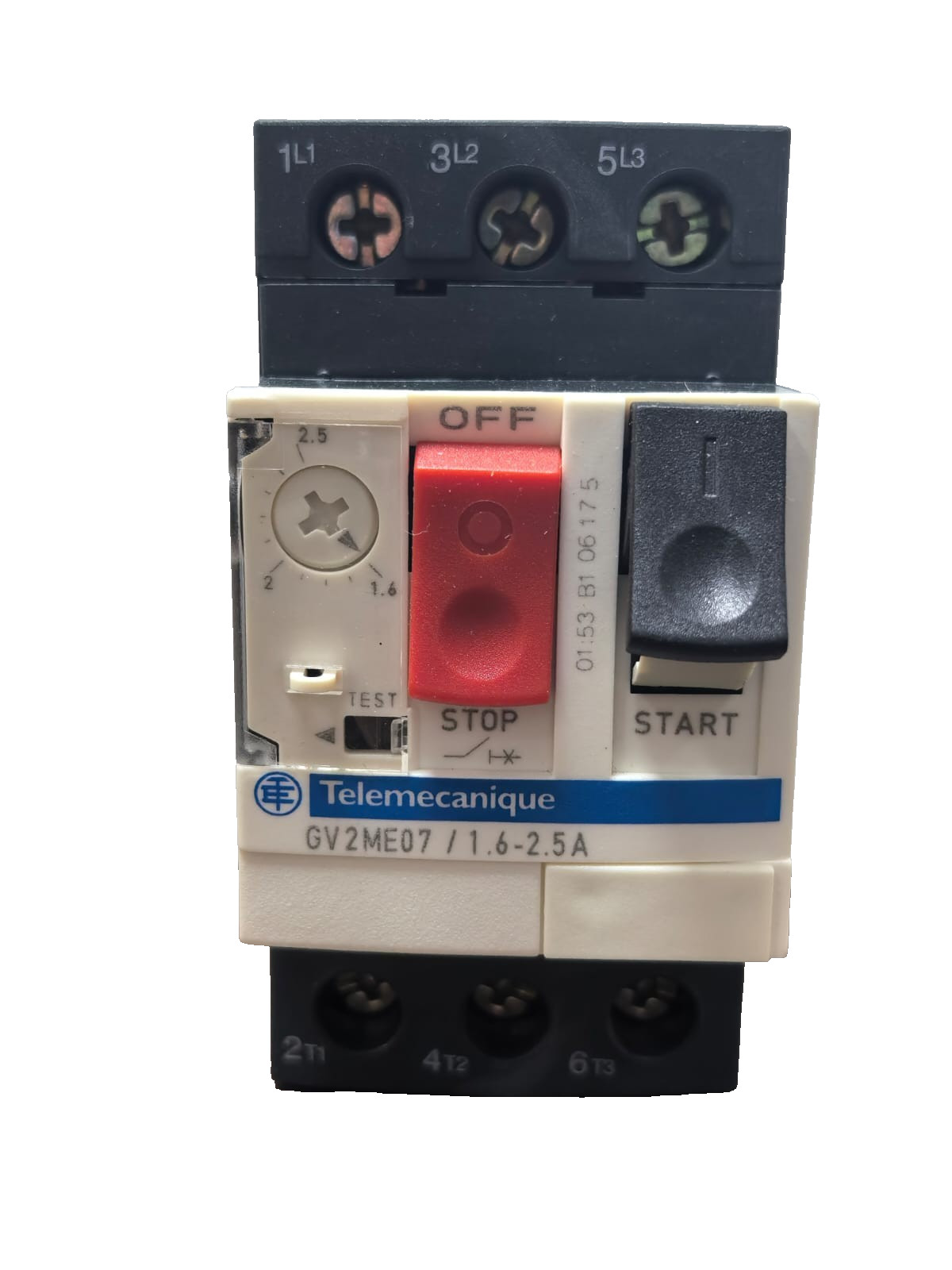 Schneider Electric GV2ME07 TELEMECANIQUE GV2ME07 MOTOR CIRCUIT BREAKER 1.6-2.5A 2