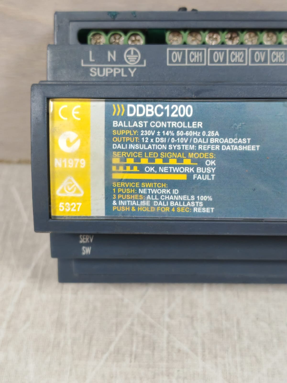 Philips DDBC1200 PHILIPS DYNALITE DDBC1200 BALLAST CONTROLLER 230V 2