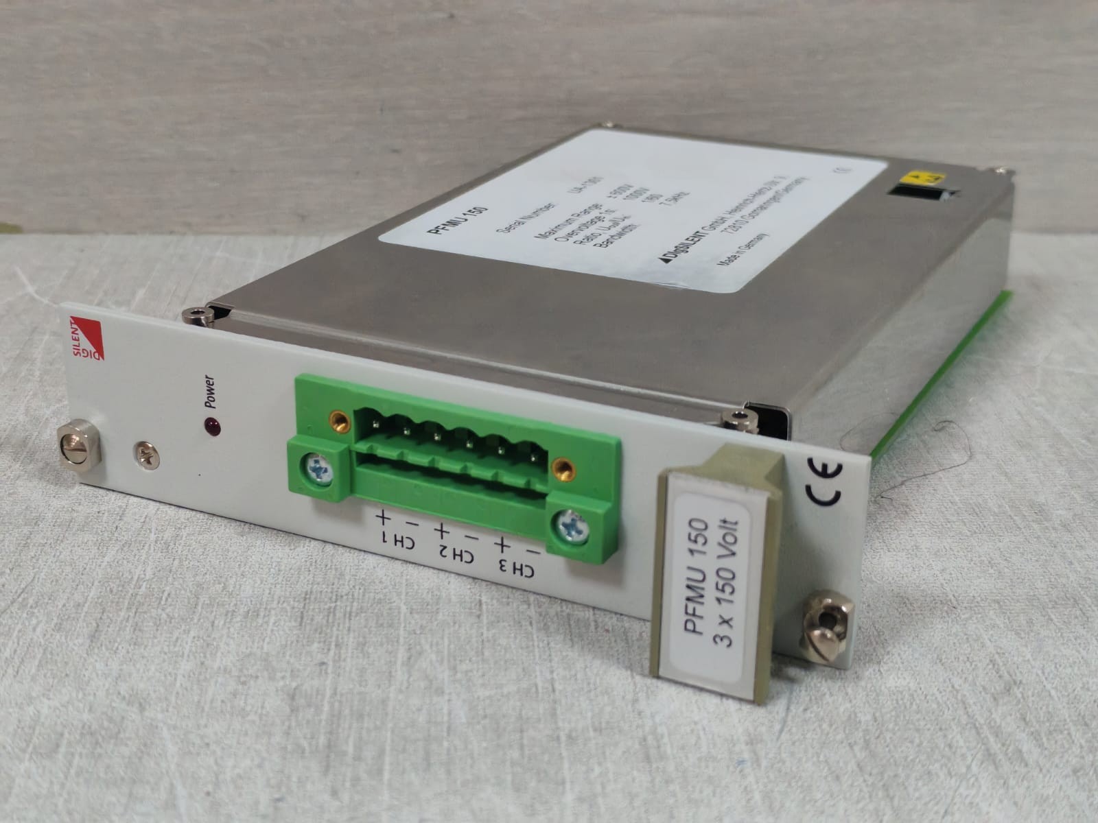 DIG SILENT PFMU-150 DIG SILENT PFMU 150 3X 150VOLT CIRCUIT BOARD 6