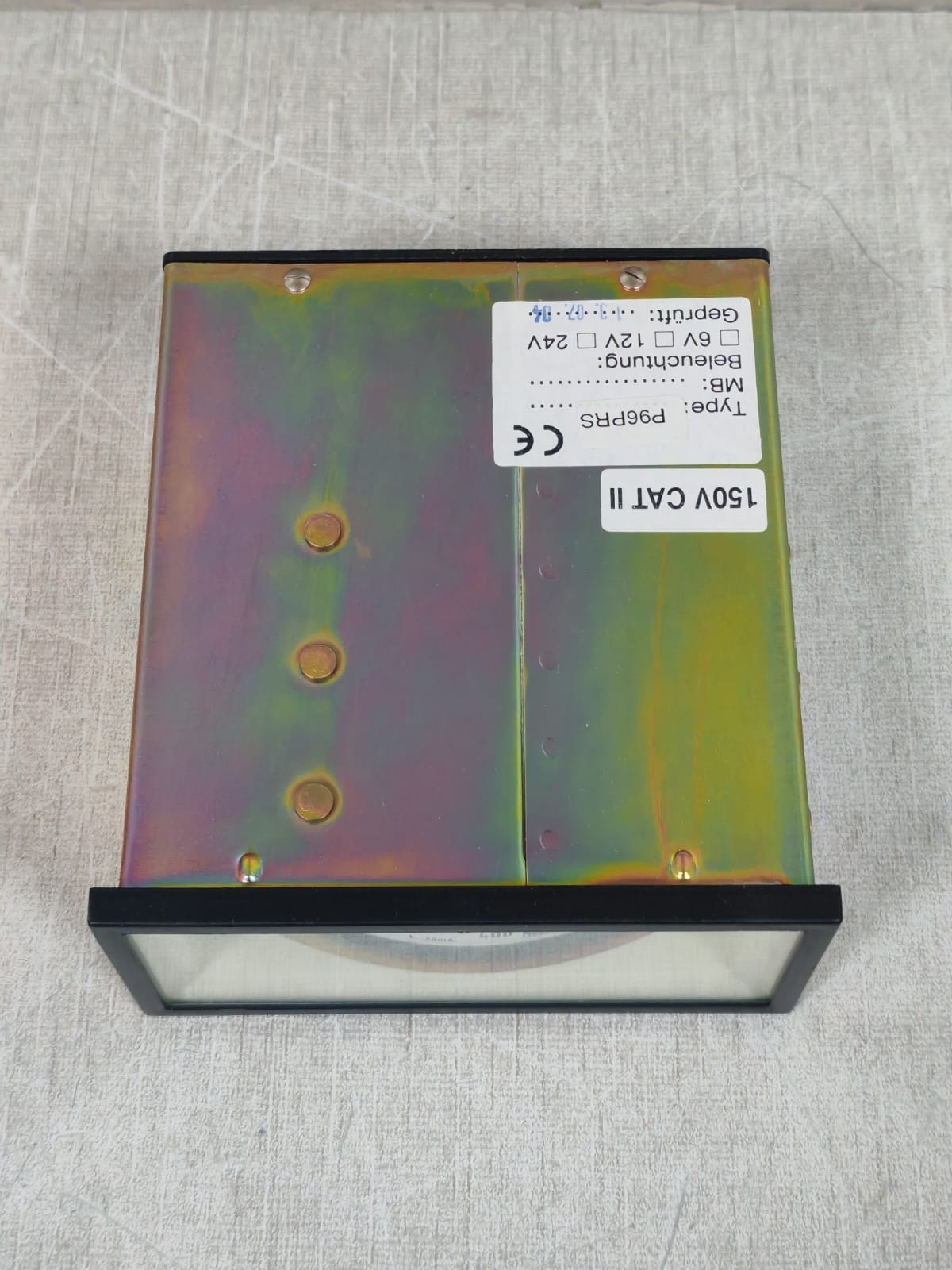 CEWE P96PRS CEWE INSTRUMENT P96PRS AMMETER 150V 10