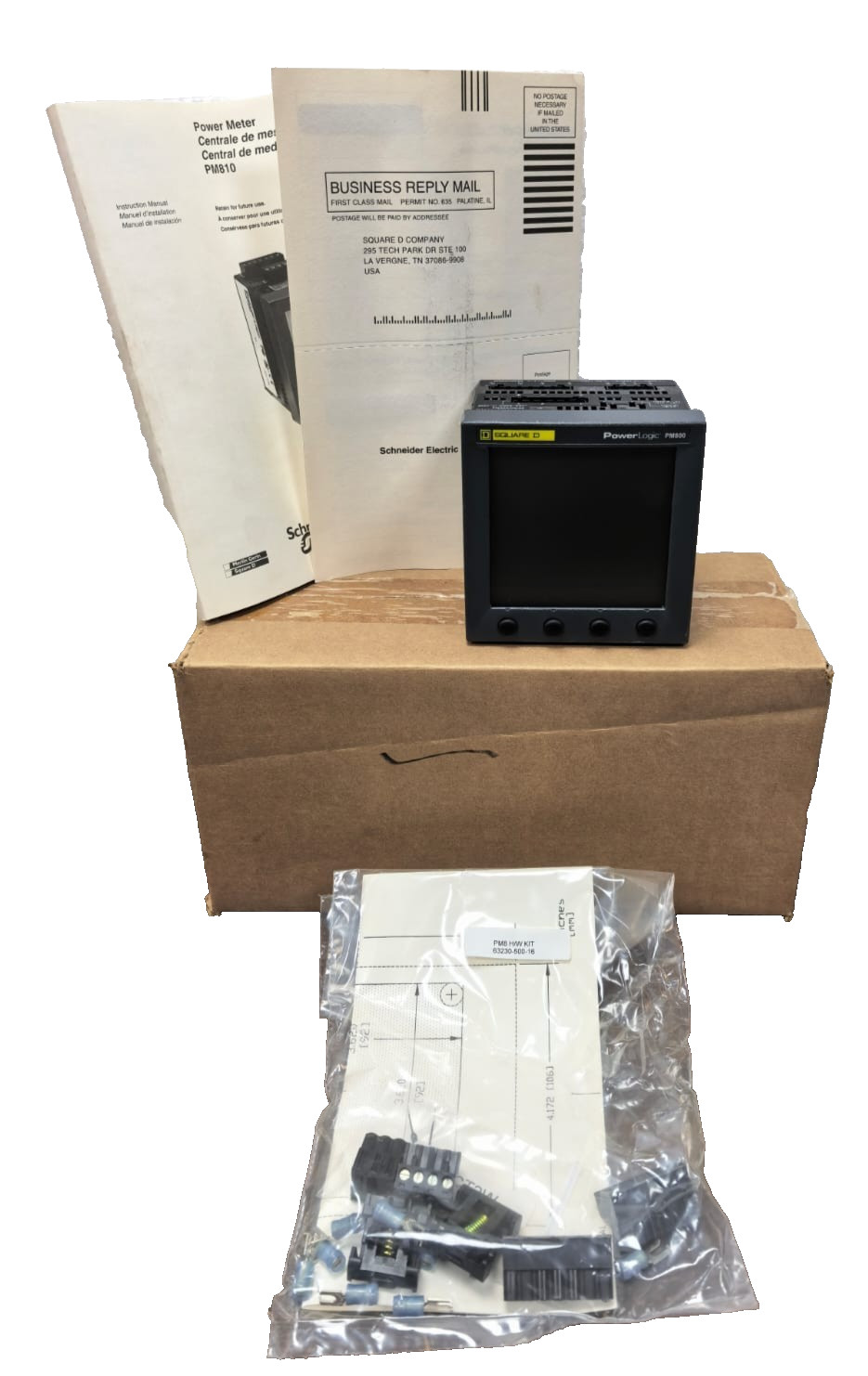 SCHNEIDER ELECTRIC SQUARE D PM800/PM810 POWERLOGIC POWER METER