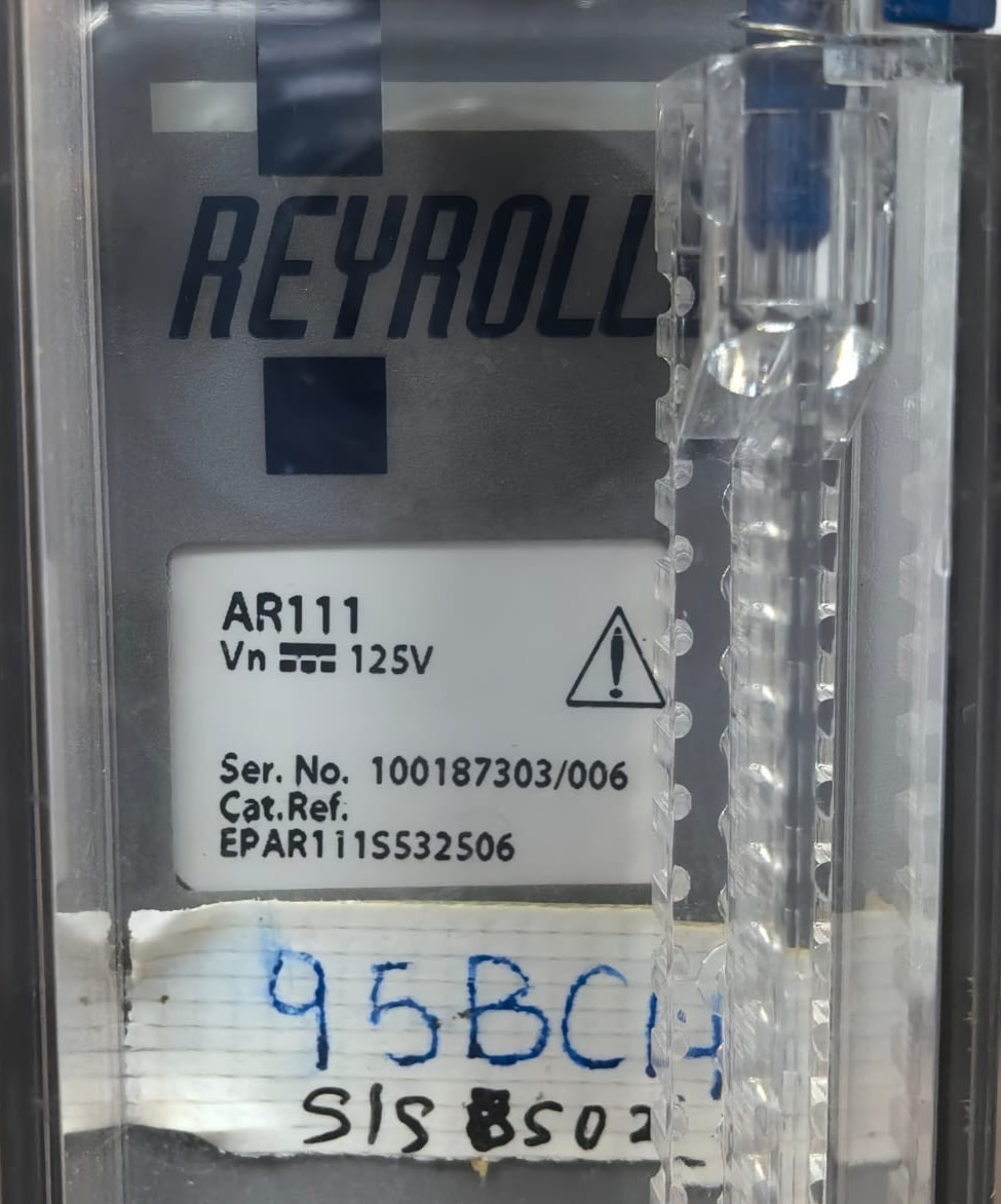 Reyrolle AR111 REYROLLE AR111 AUXILIARY RELAYS EPAR111S532506 2
