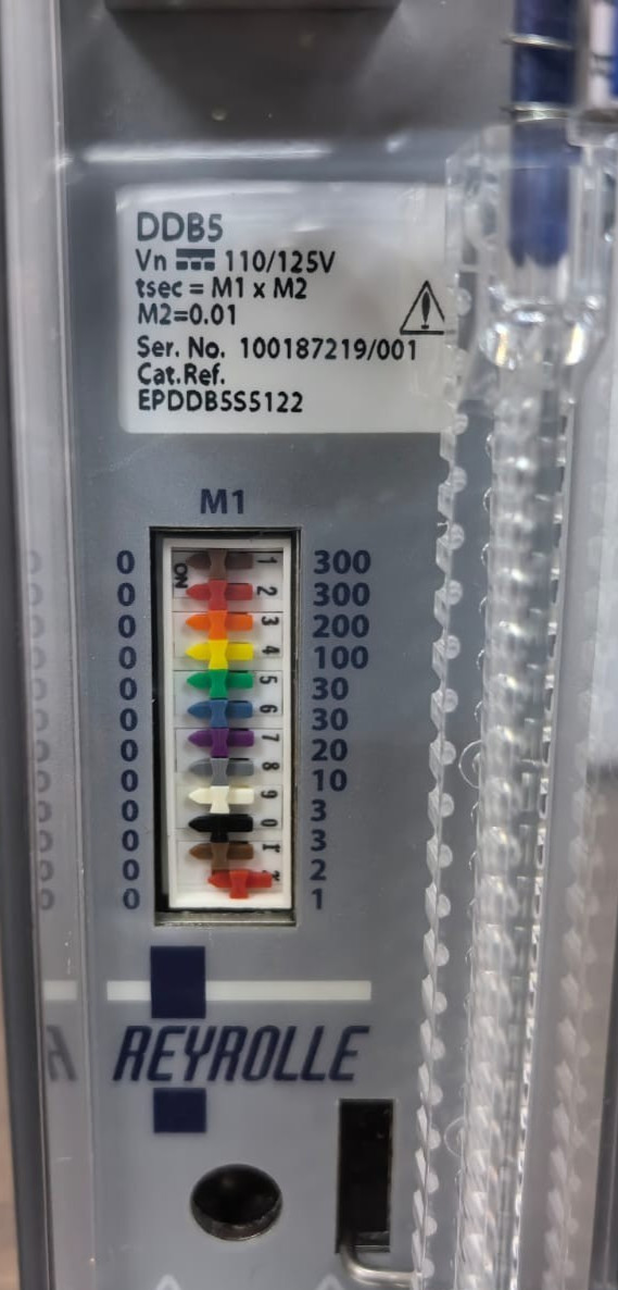 Reyrolle 110/125V REYROLLE DDB5 PROTECTION RELAY EPDDB5S5122 110/125V 3
