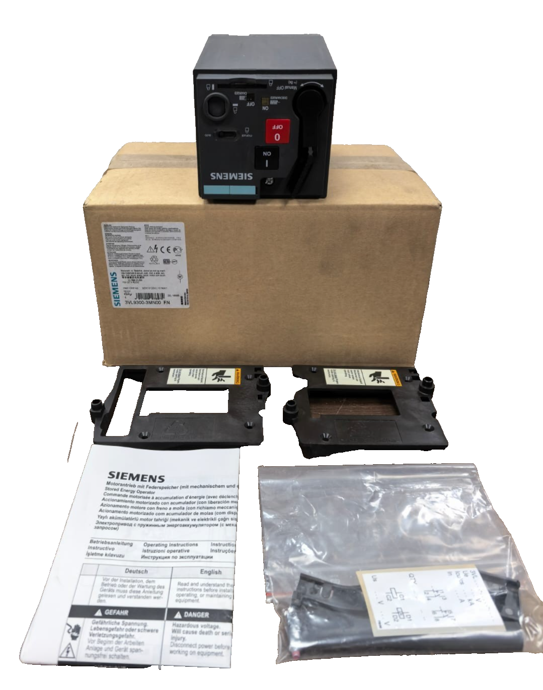 SIEMENS 3VL9300-3MN00 FN MOTOR OPERATOR VL160X-VL250
