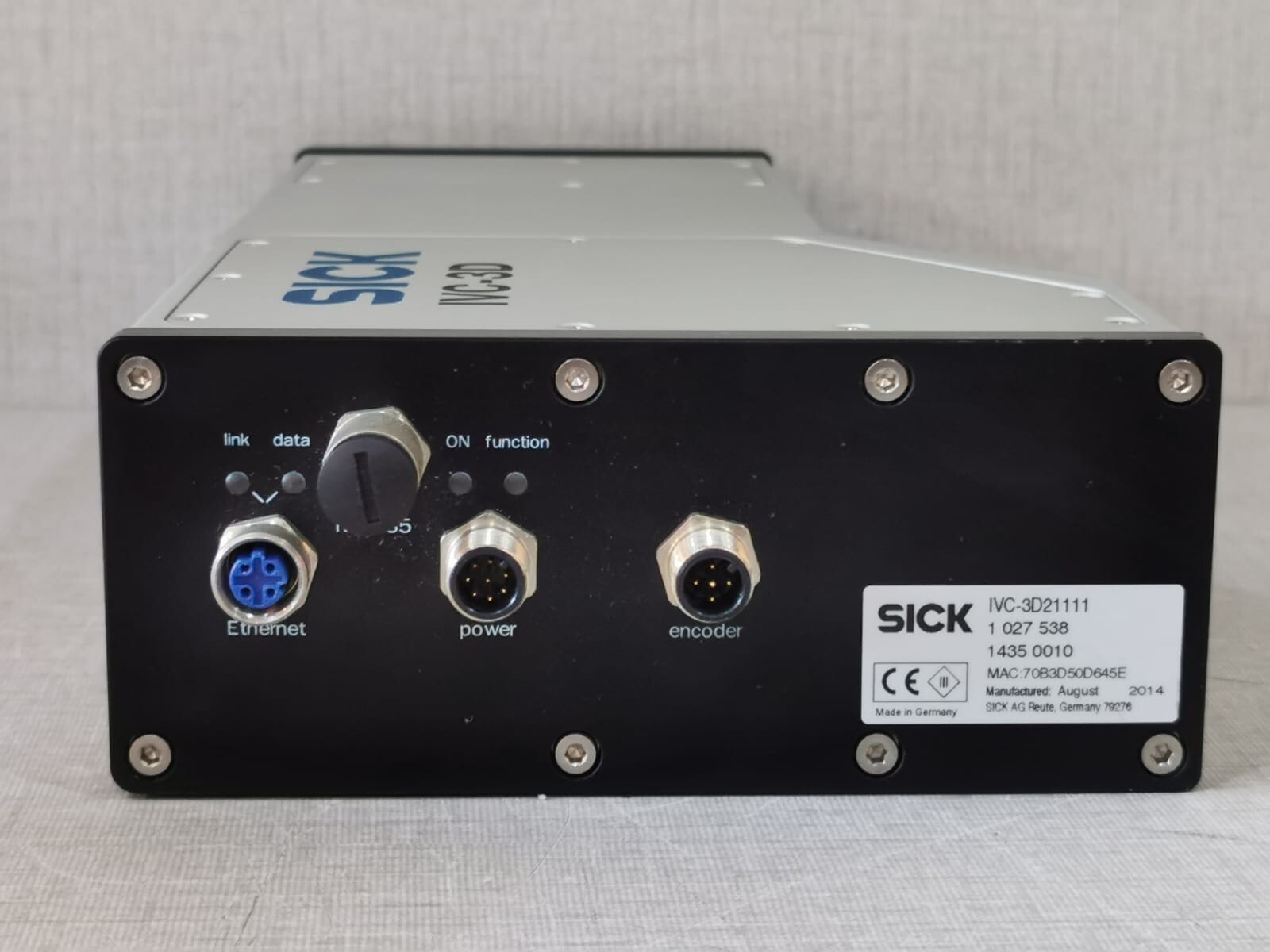 SICK IVC-3D21111 SICK IVC-3D21111 / IVC-3D Camera 3D High Resolution Part No: 1027538 8