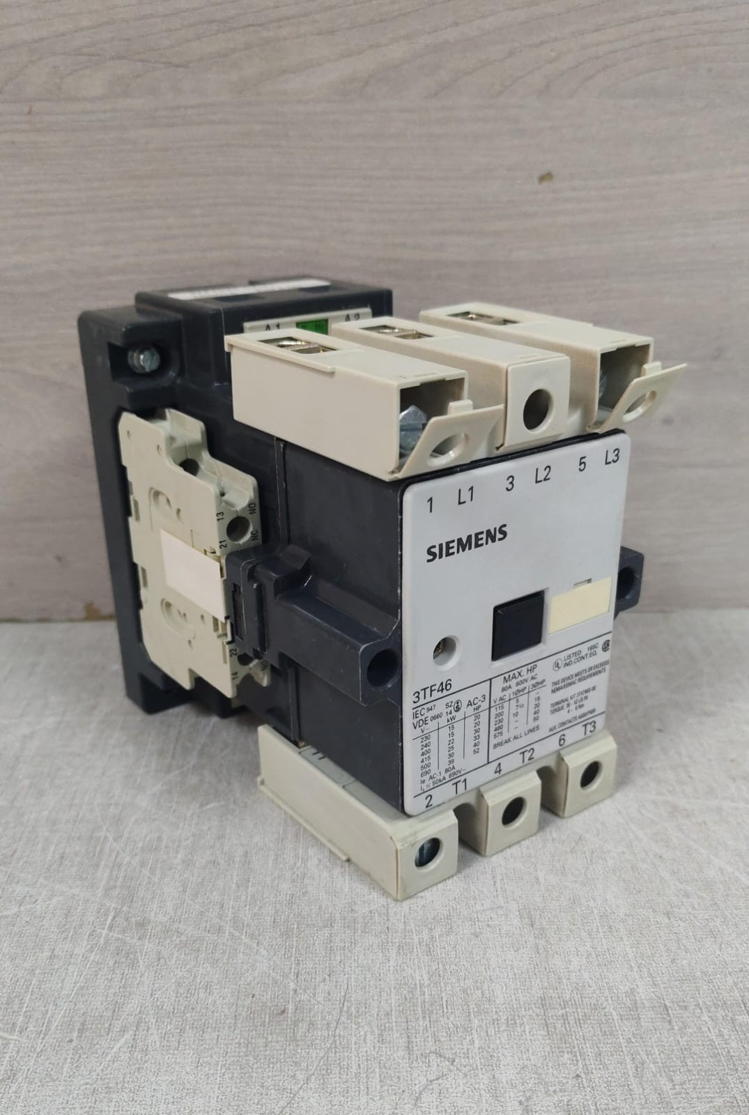 Siemens 3T4F622-OAN1 SIEMENS 3TF46 / 3T4F622-OAN1 CONTACTOR 4