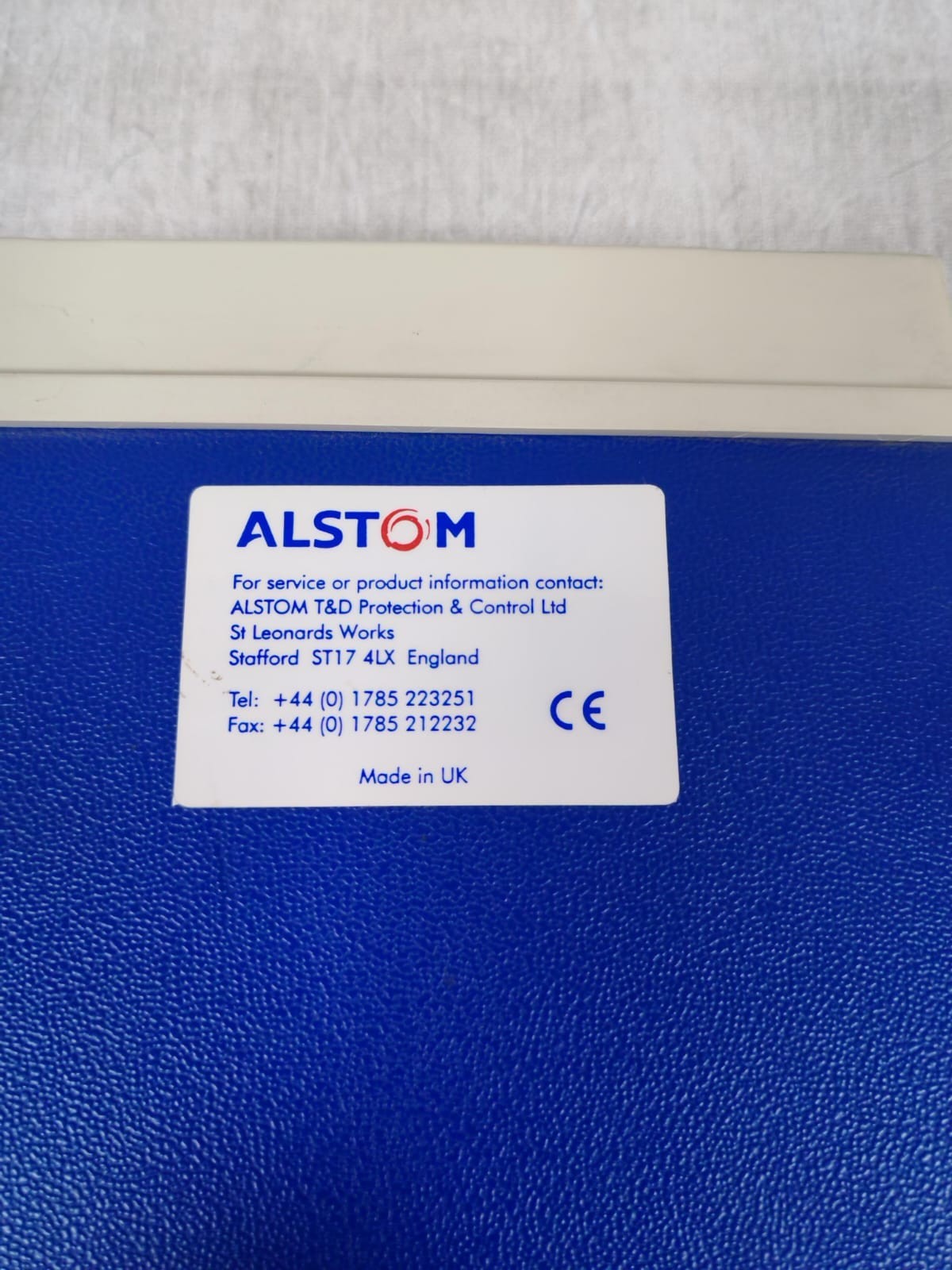 Alstom MMLG02 ALSTOM MMLG02 SPECIAL TEST BLOCK MODULE 8