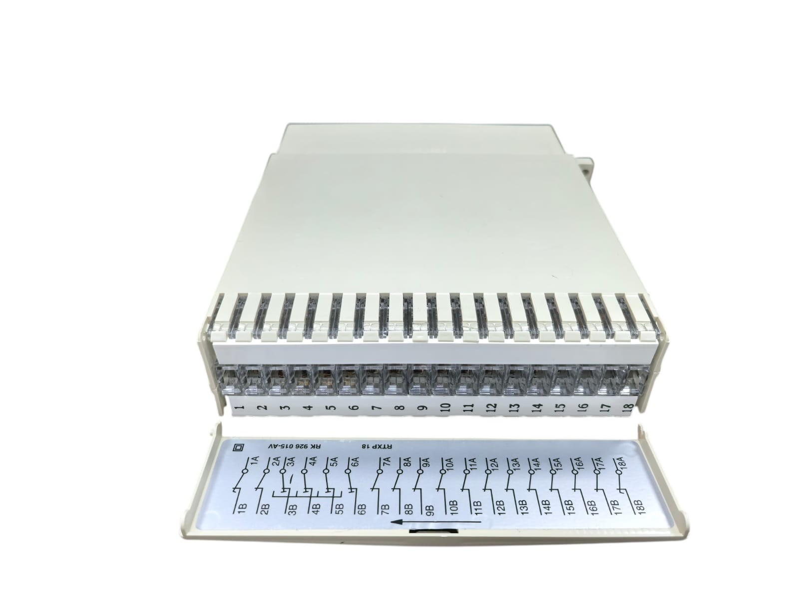 ABB RTXP 18/RK 926 015-AV ABB RTXP 18/RK 926 015-AV ELECTRIC TEST SWITCH/MODULE 3