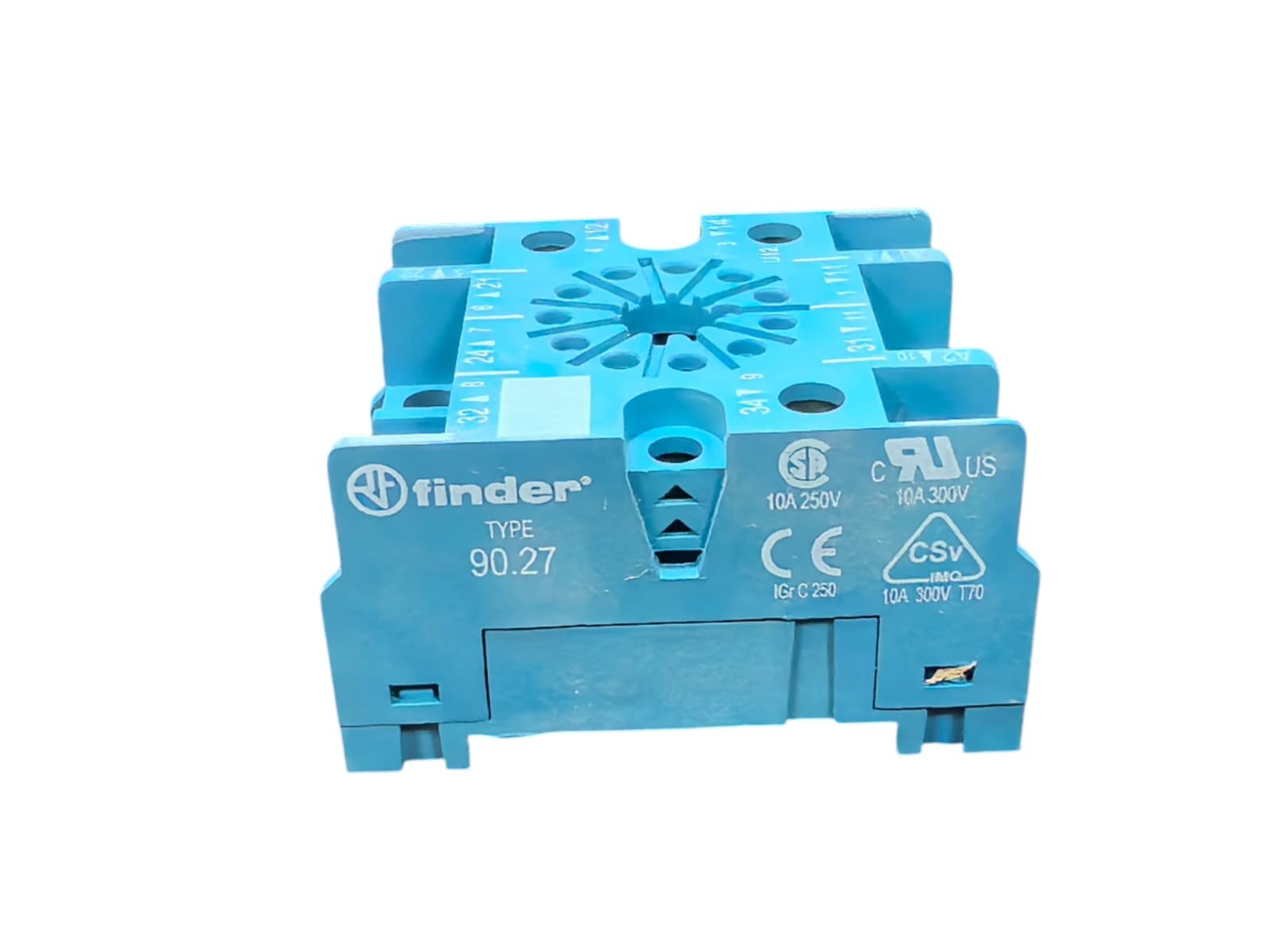 Finder 90.27 FINDER 90.27 RELAY SOCKET 10A 250V 4