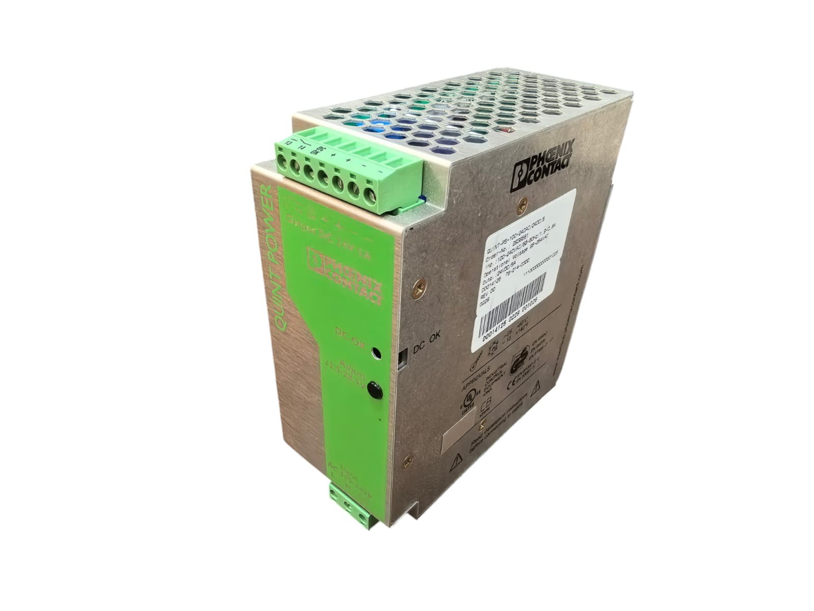 Phoenix Contact 2938581 PHOENIX CONTACT QUINT-PS-100-24OAC/24DC/5 POWER SUPPLY 2938581 9