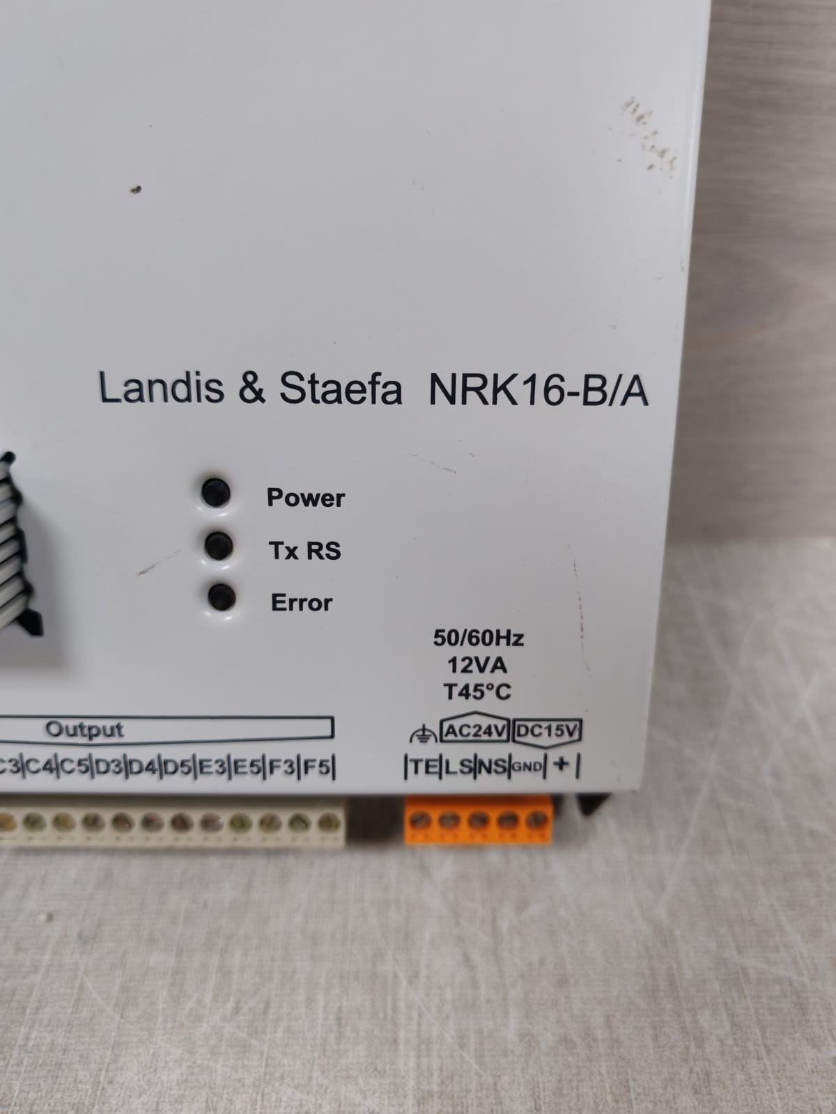 Siemens NRK16-B/A SIEMENS LANDIS & STAEFA NRK16-B/A SYSTEM CONTROLLER 5