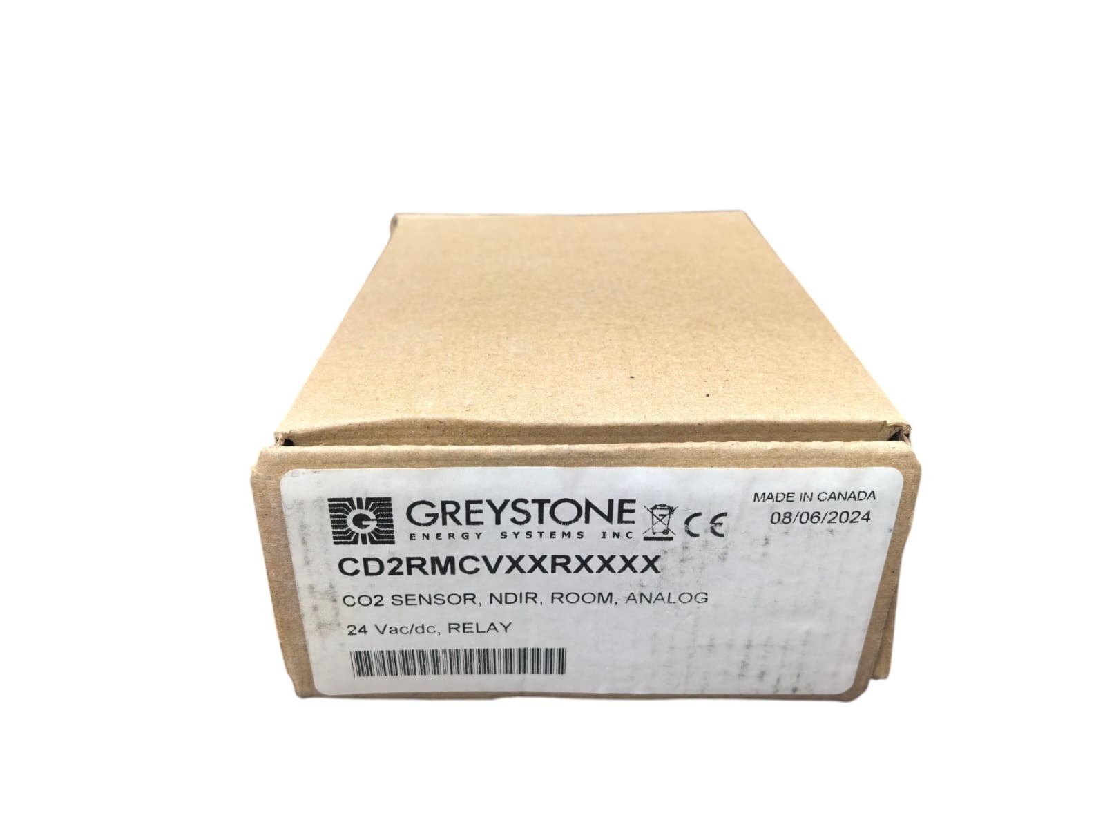 Greystone CD2RMCVXXRXXXX GREYSTONE CD2RMCVXXRXXXX CO2 SENSOR,NDIR,ROOM,ANALOG 24VAC/DC,RELAY 10