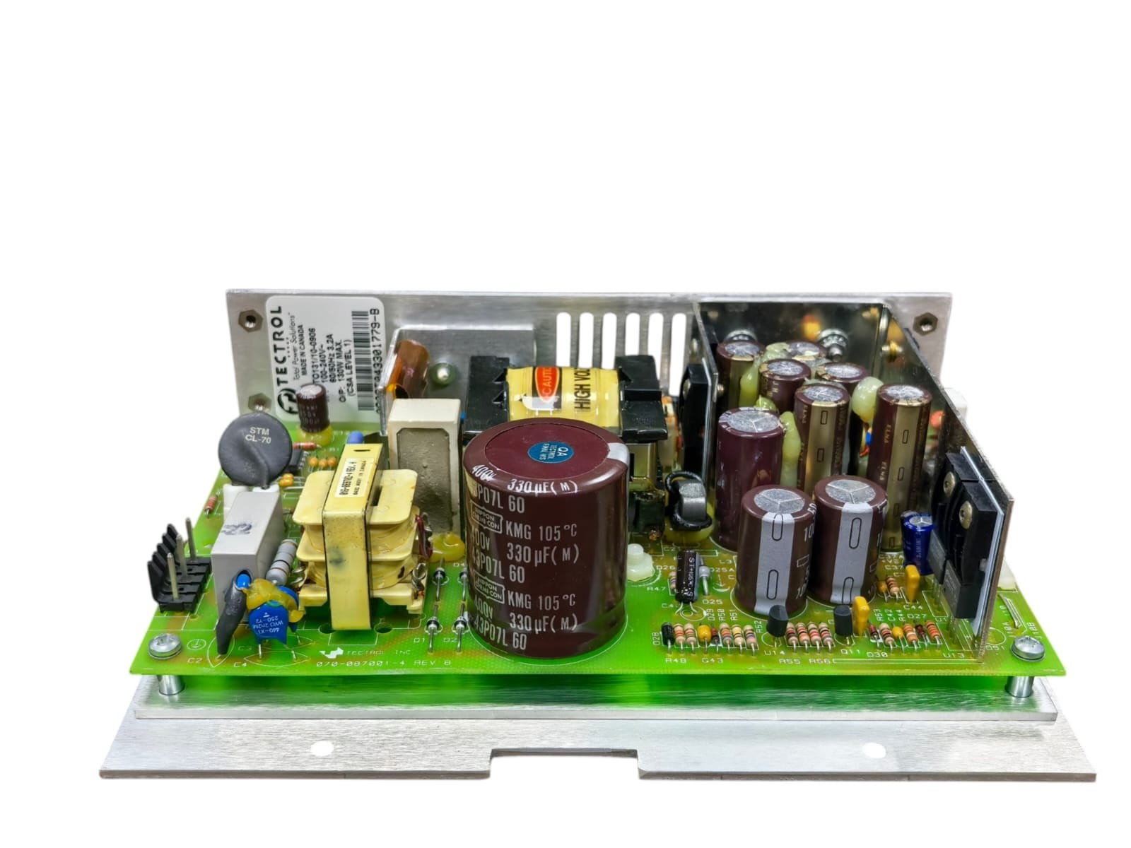 TECTROL TO131/10-0906 TECTROL TO131/10-0906 POWER SUPPLY UNIT 100-240V -60/50HZ 3.2A 3