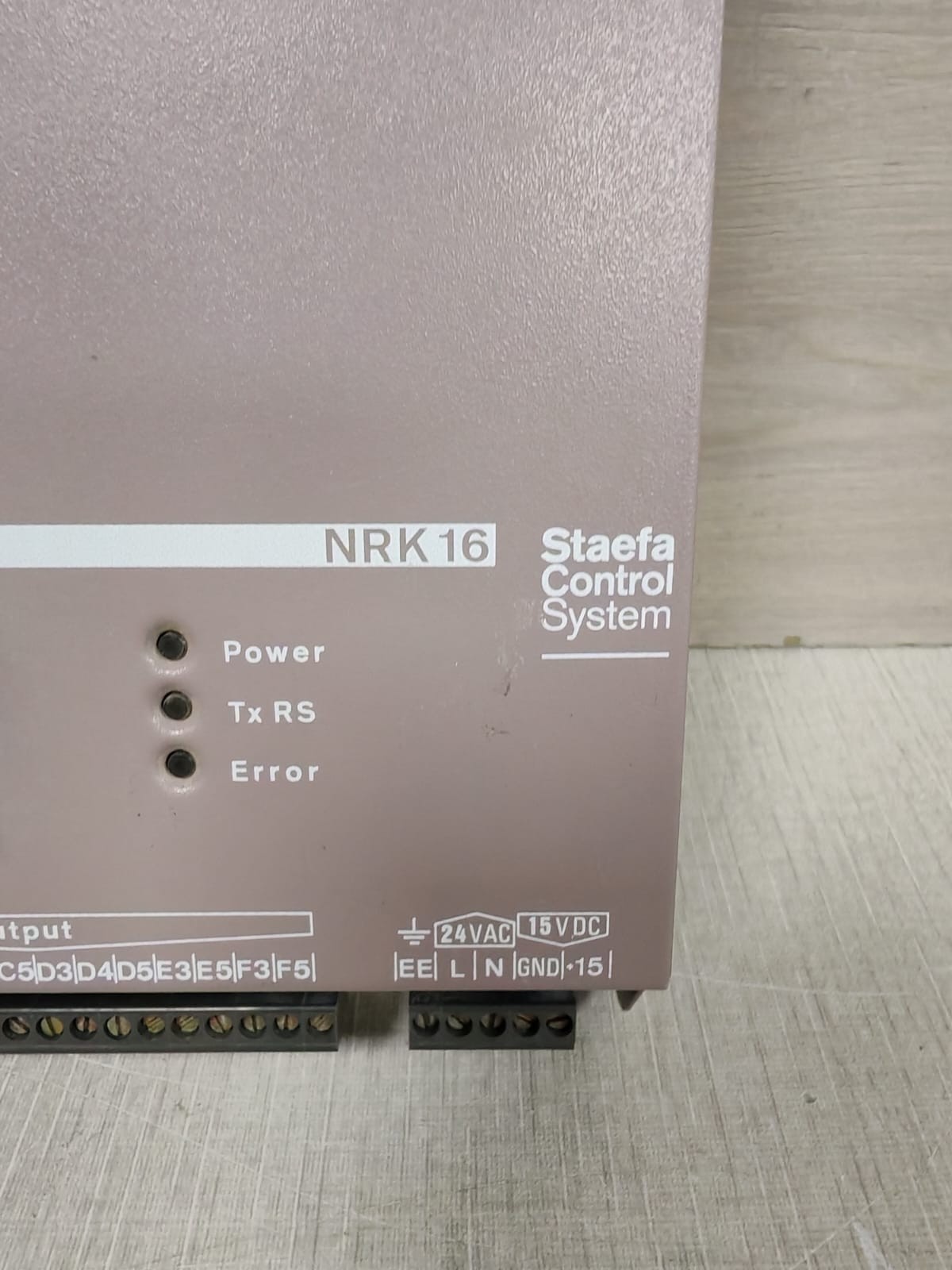 STAEFA NRK 16 STAEFA NRK 16 CONTROL SYSTEM 24VAC 4