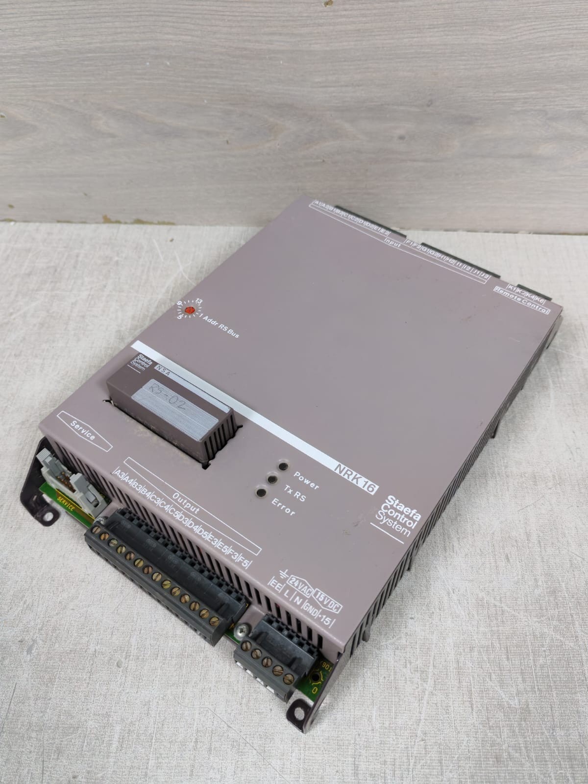 STAEFA NRK 16 STAEFA NRK 16 CONTROL SYSTEM 24VAC 6