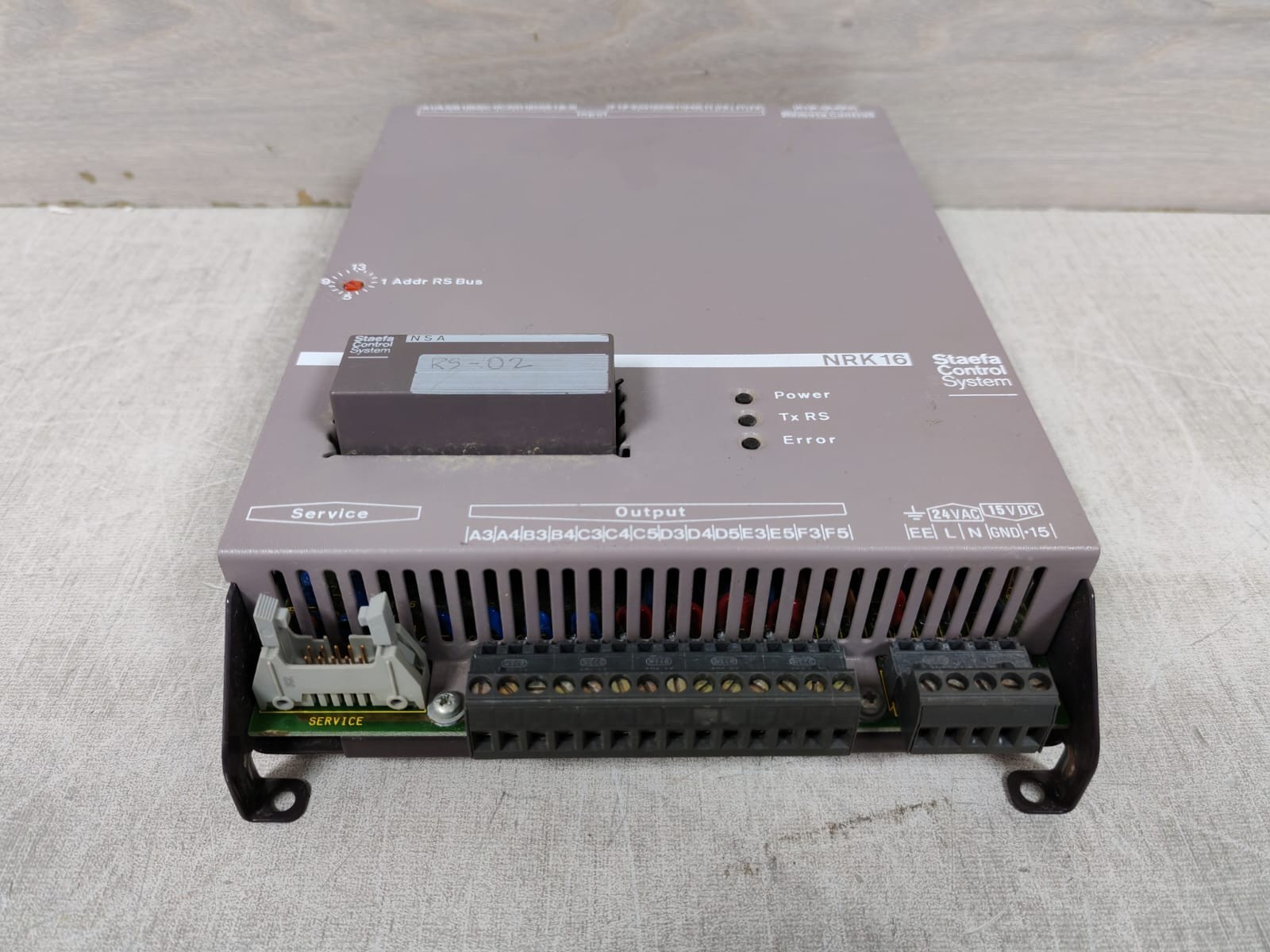 STAEFA NRK 16 STAEFA NRK 16 CONTROL SYSTEM 24VAC 10