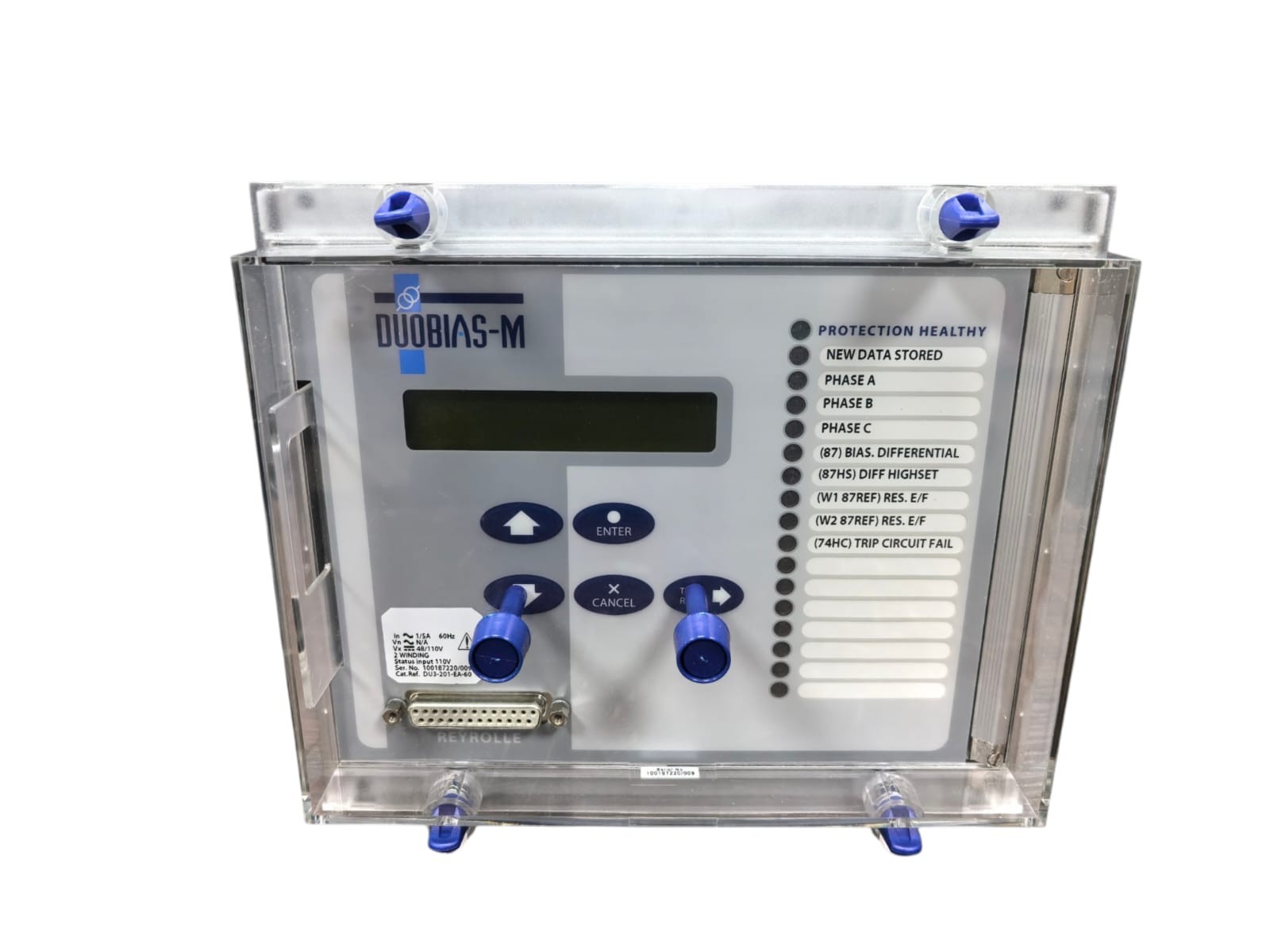 REYROLLE DU3-201-EA-60 DUOBIAS-M PROTECTION HEALTHY RELAY