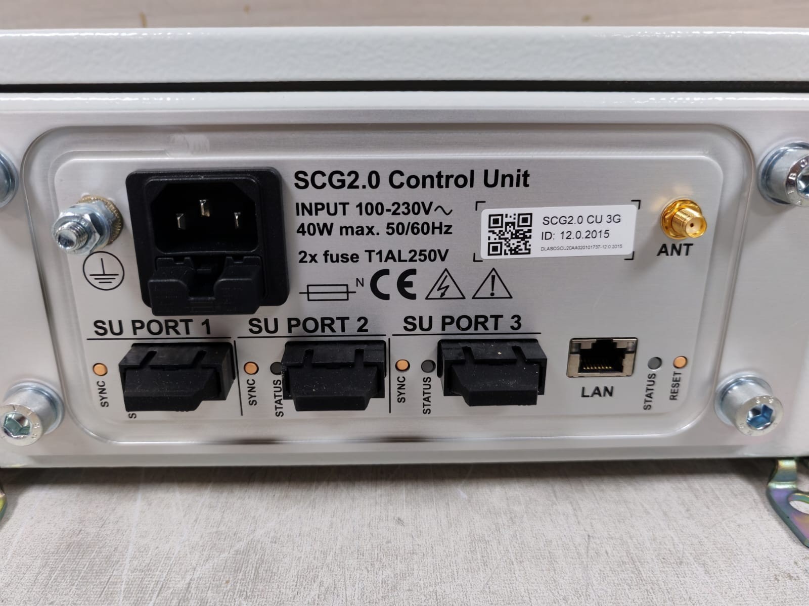SMART CABLE GUARD DNV-GL SCG2.0 SMART CABLE GUARD DNV-GL SCG2.0 CONTROL UNIT 100-230V-INCOMPLETE ACCS 10