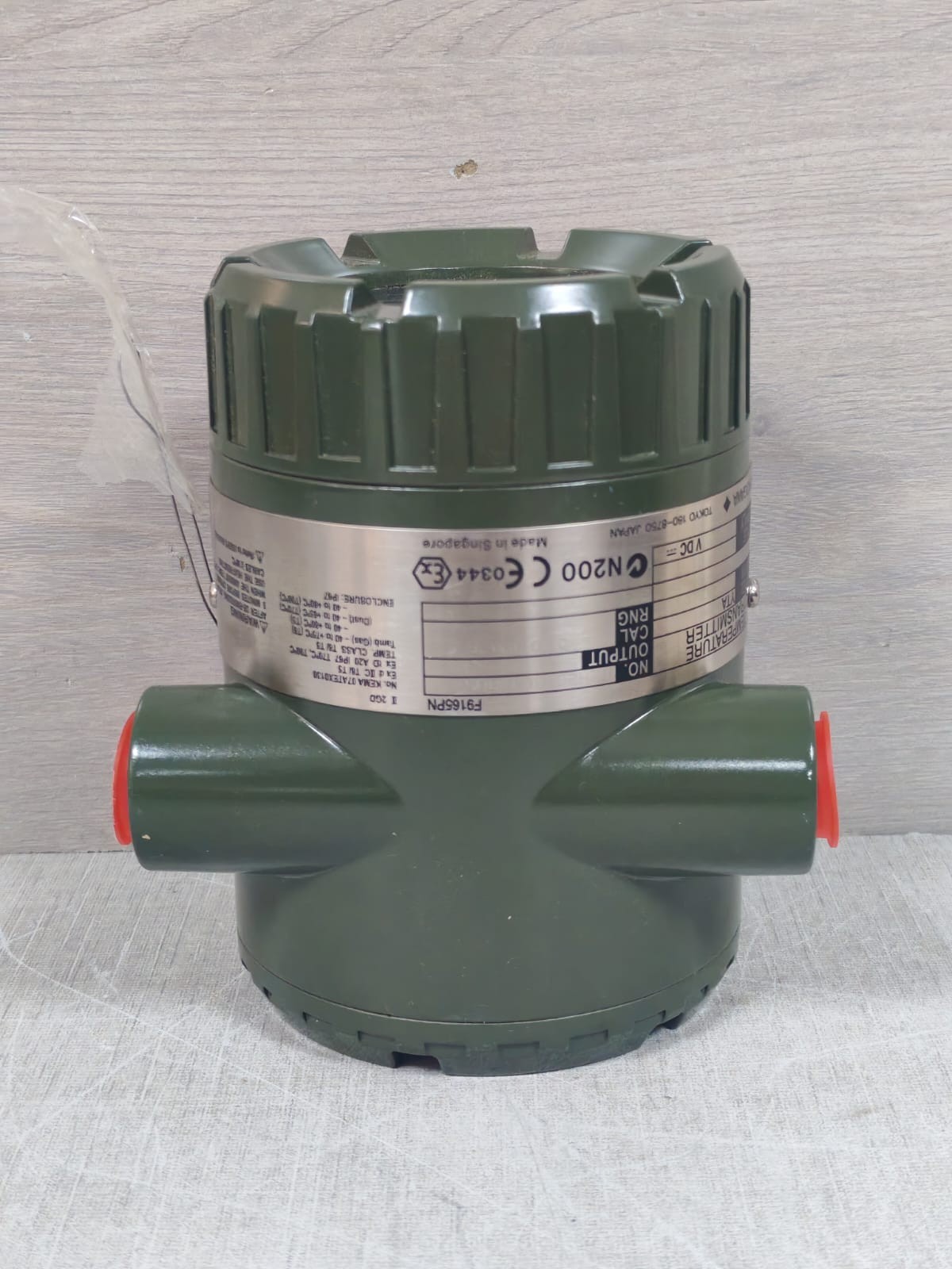 Yokogawa YTA320 FA4DD/X1 STYLE S3 YOKOGAWA YTA320 FA4DD/X1 STYLE S3 TEMPERATURE TRANSMITTER-NEW W/ FILTHY BOX 6