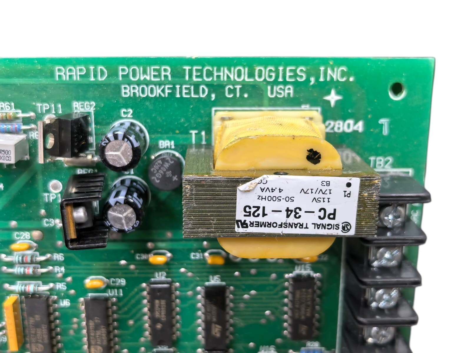 RAPID POWER TECHNOLOGIES A3-290600 RAPID POWER TECHNOLOGIES A3-290600 CONTROL AND TRIGGER BOARD -CAT91 2